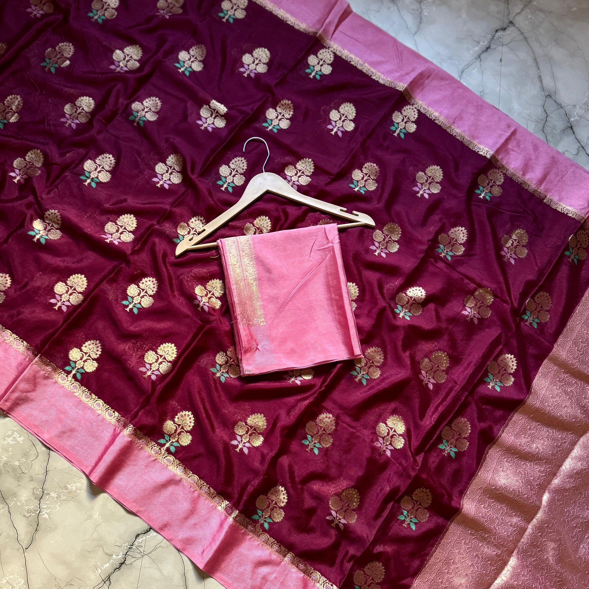 Soft Banarasi Warm Silk Sarees