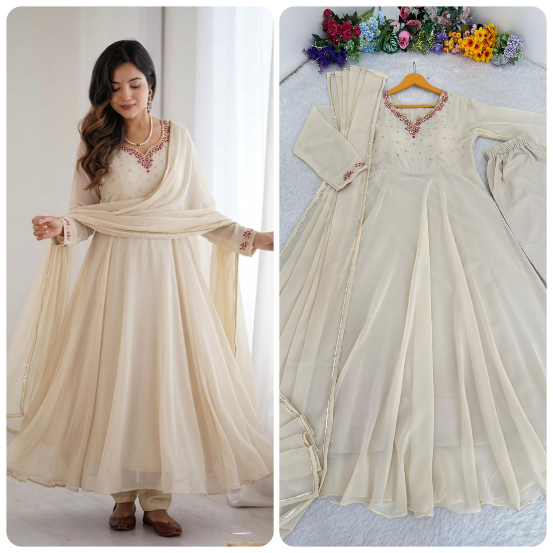 Georgette Anarkali Dress