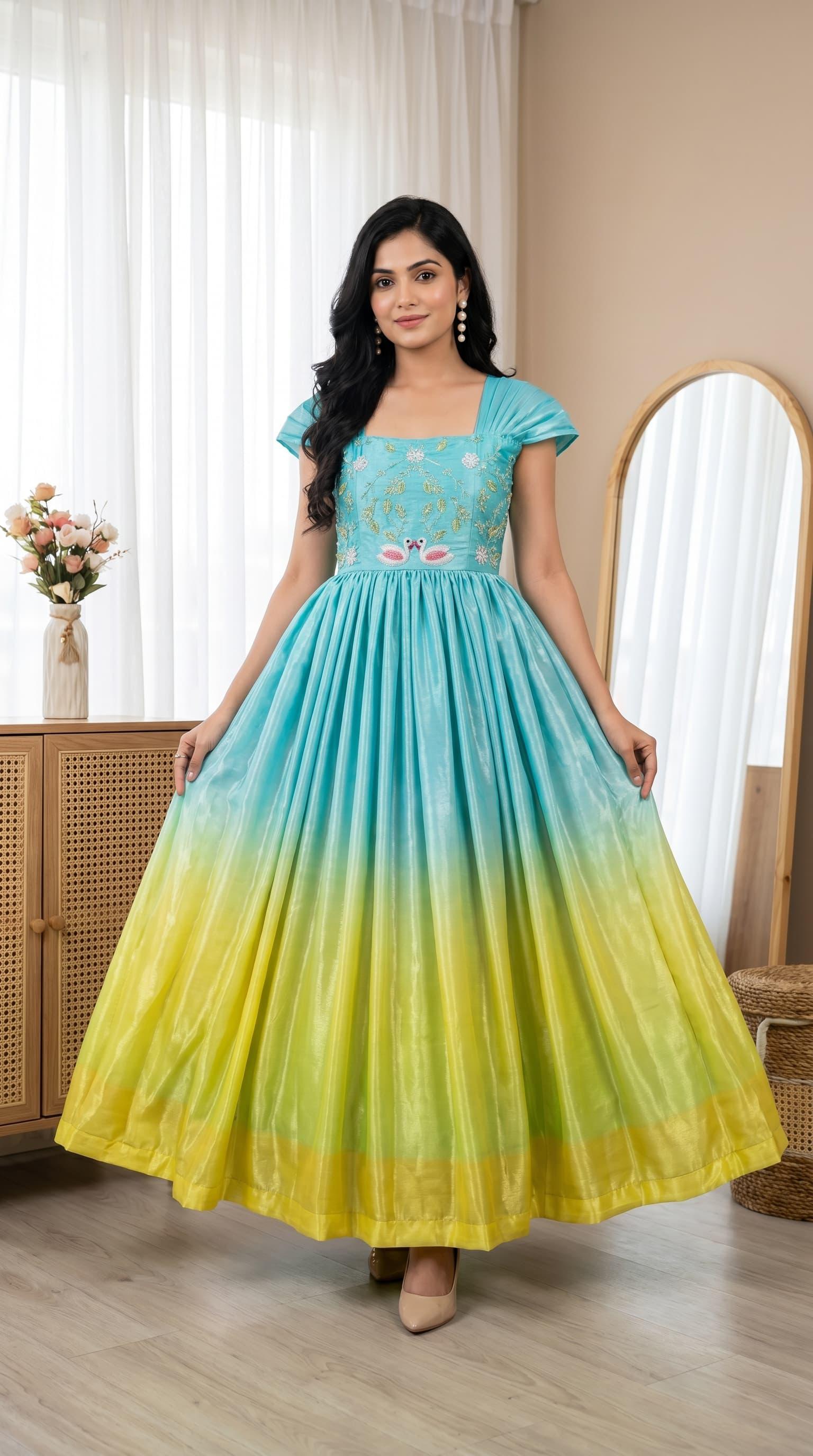 Soft Chinnon Gowns