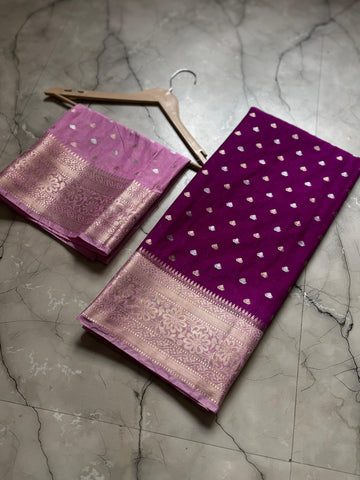 Premium Banarasi Raw Mango Sarees