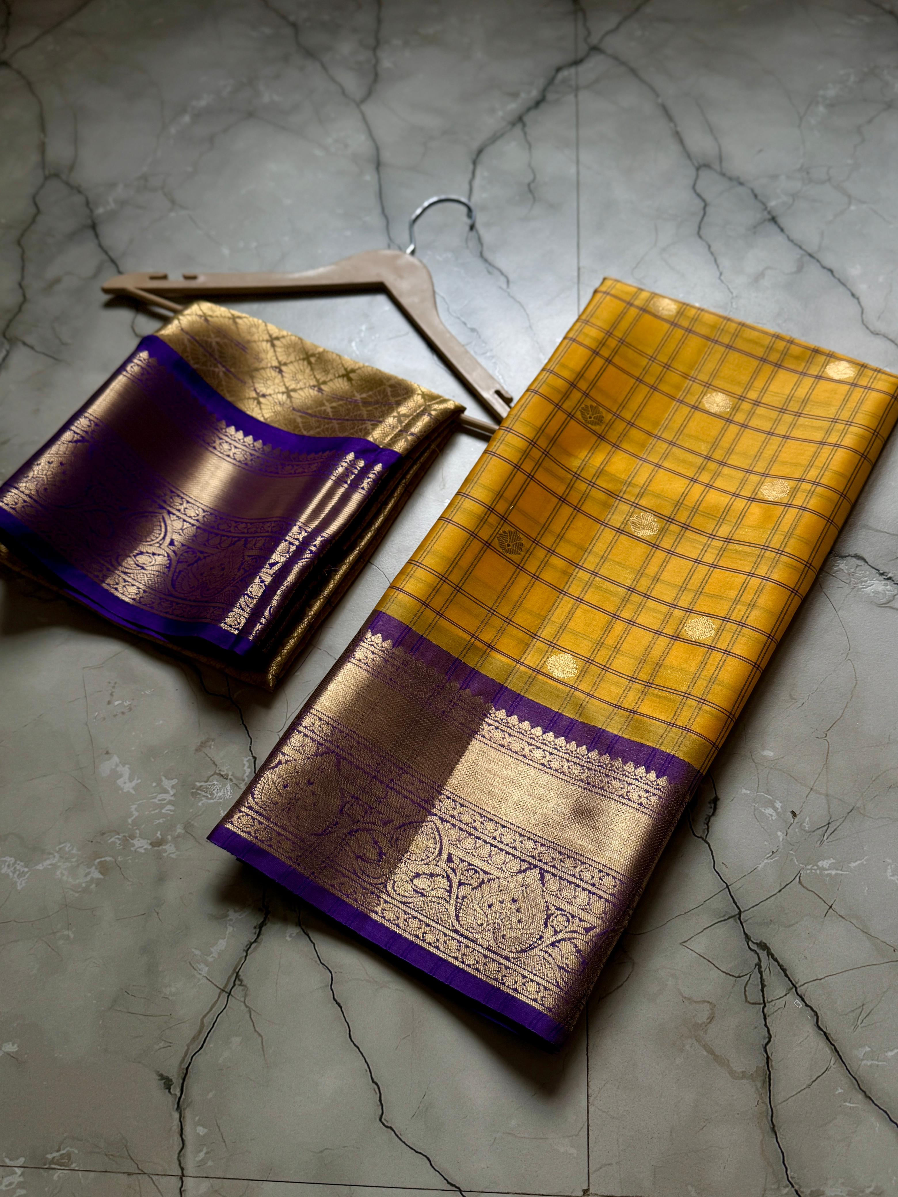 Banarasi Kanchi Soft Silk Saree