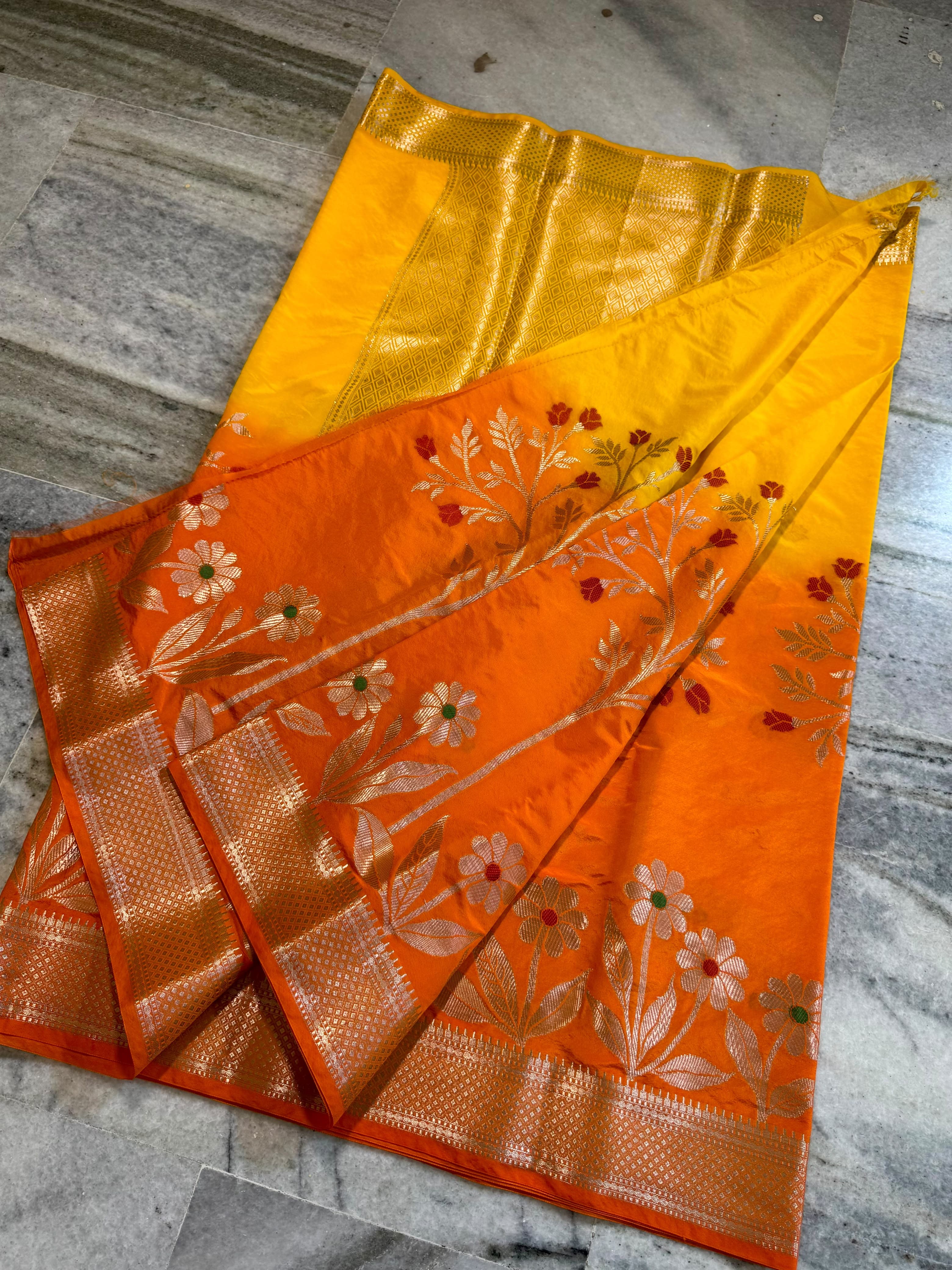 Banarasi Semi katan sarees