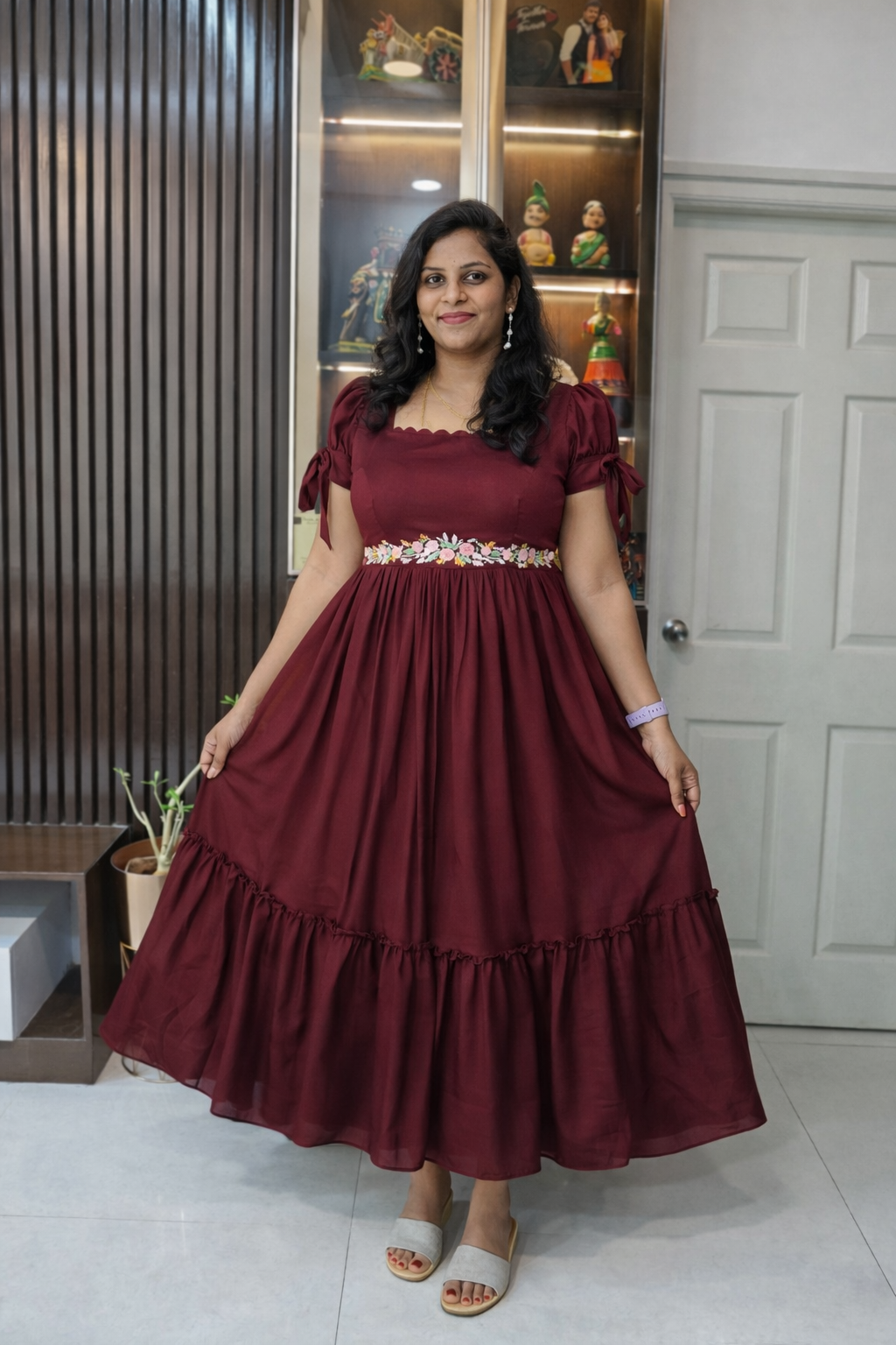Beautiful Handwork Frock