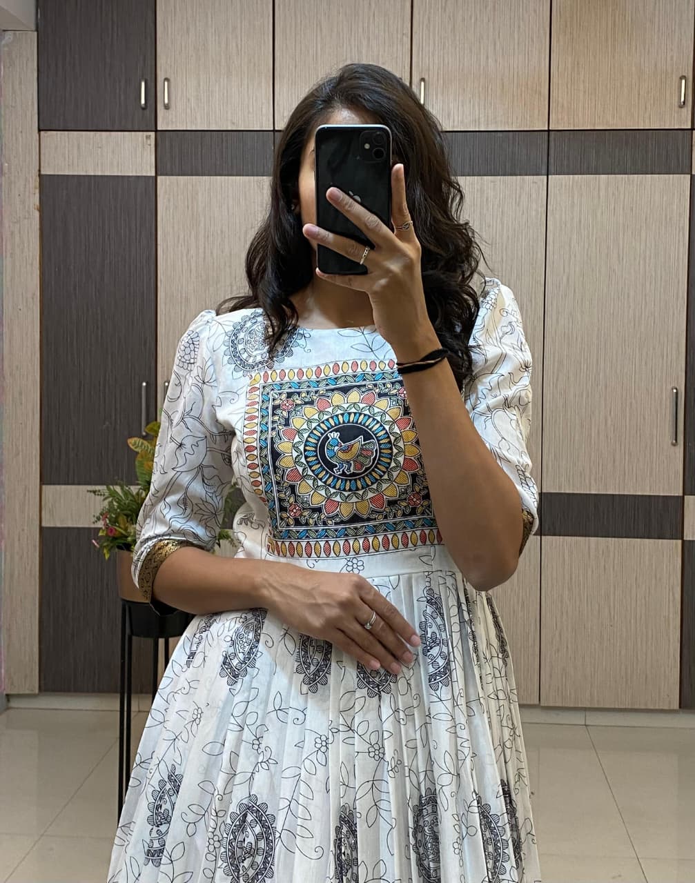 Designer Kalamkari Gown