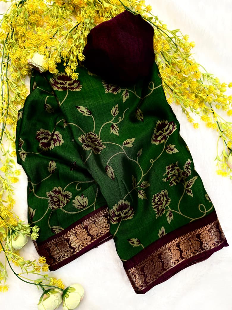 Kalamkari soft silk sarees