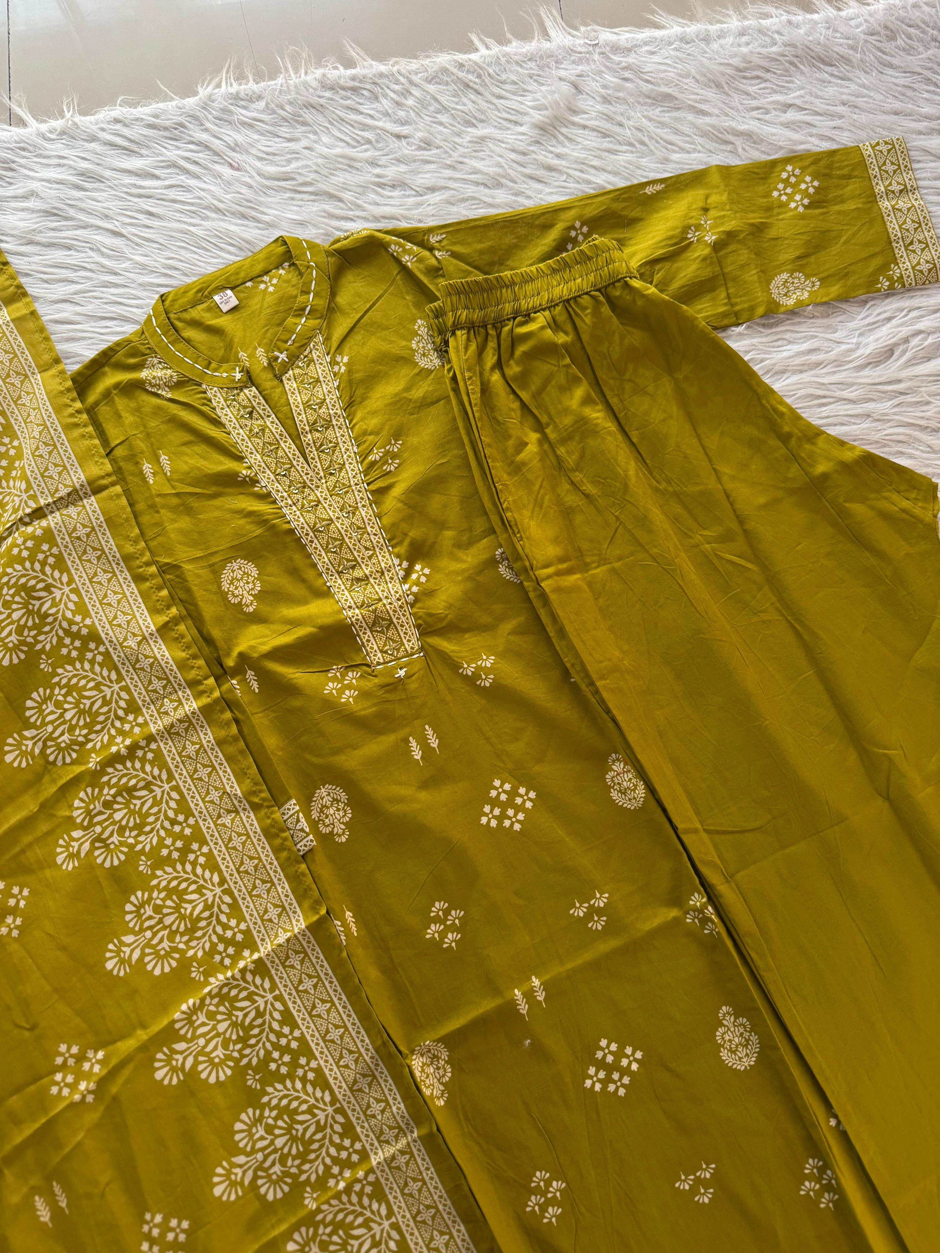 Premium Cotton 3pc sets