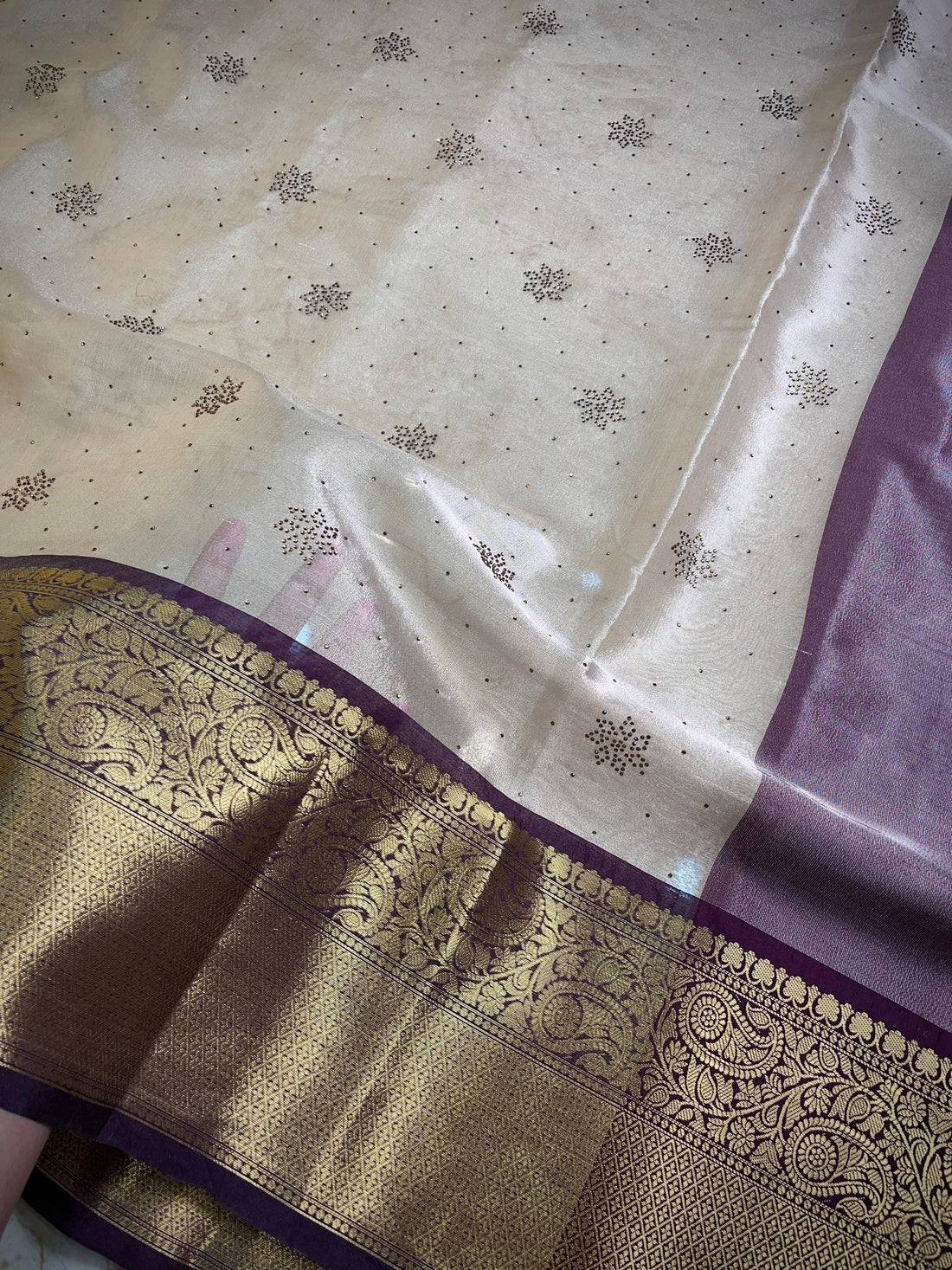 Soft Banarasi Tissue Silk Saree