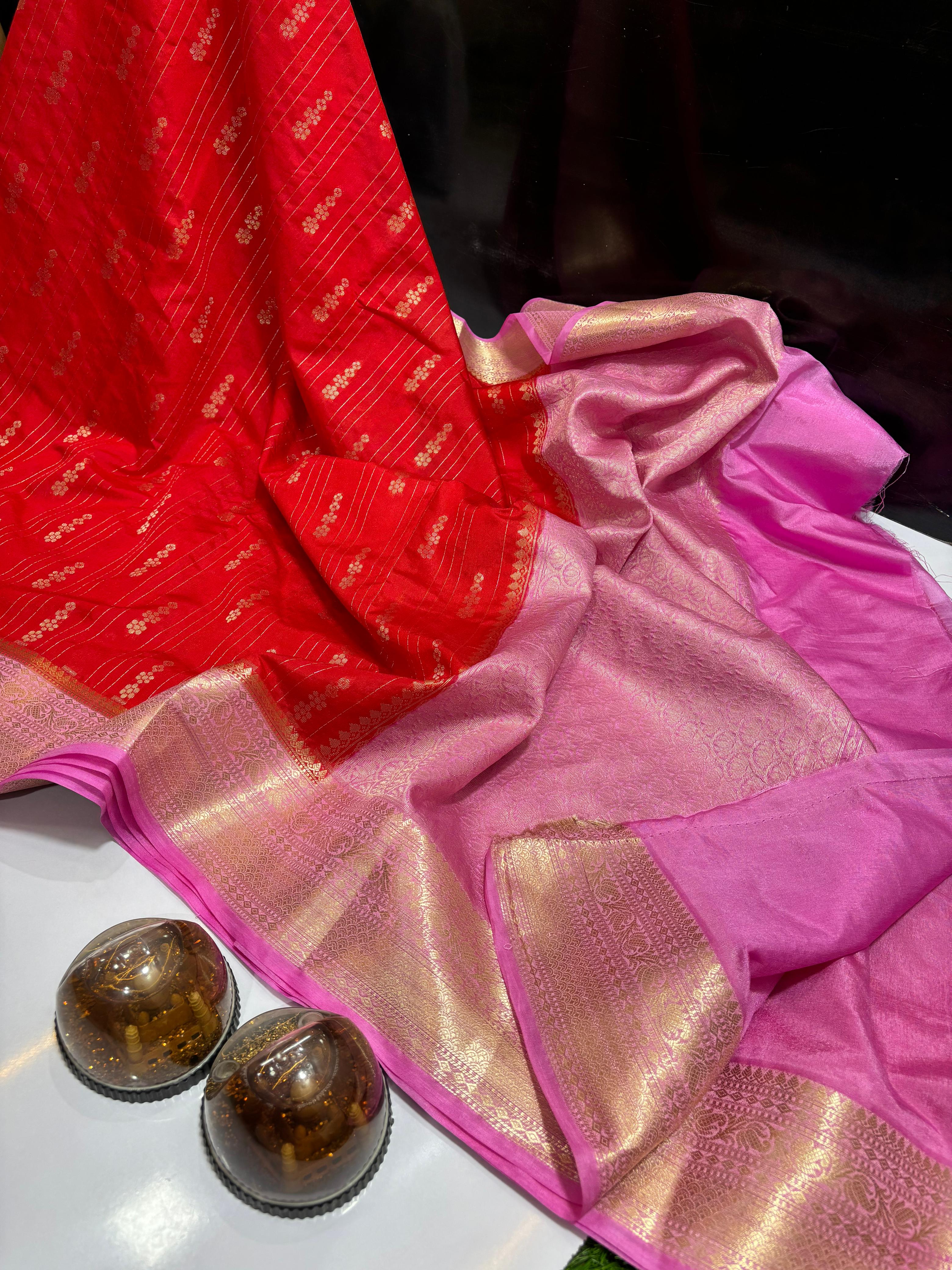 Banarasi Chiniya Soft Silk Saree