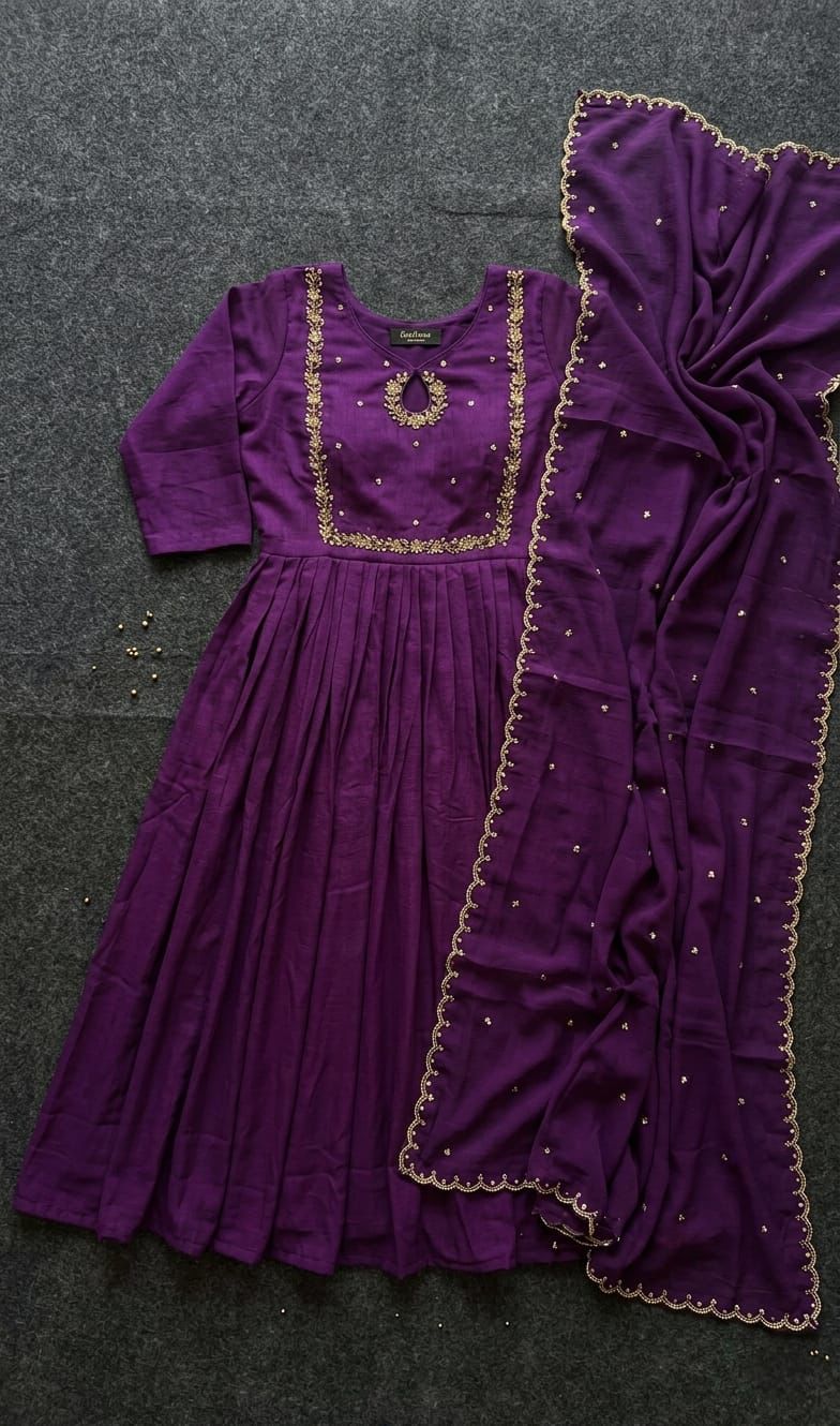 Soft Designer Gown & Duppata