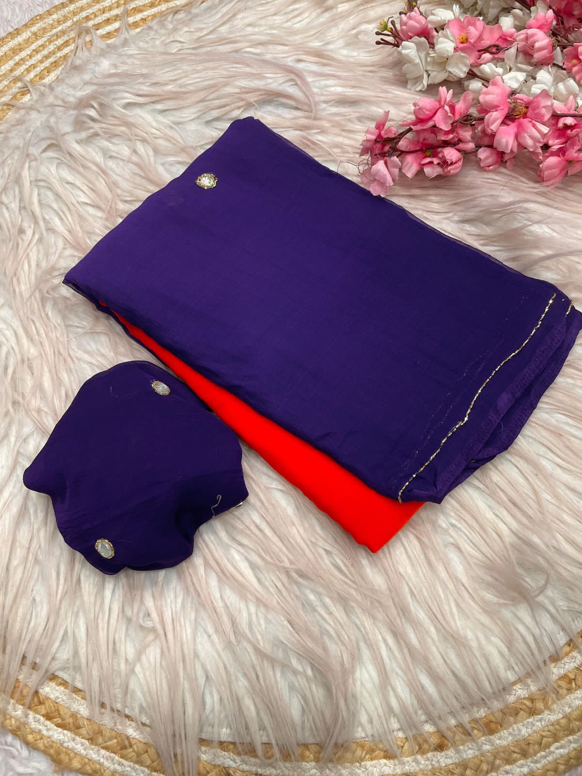 Pure Soft Nazmin Chinnon Sarees