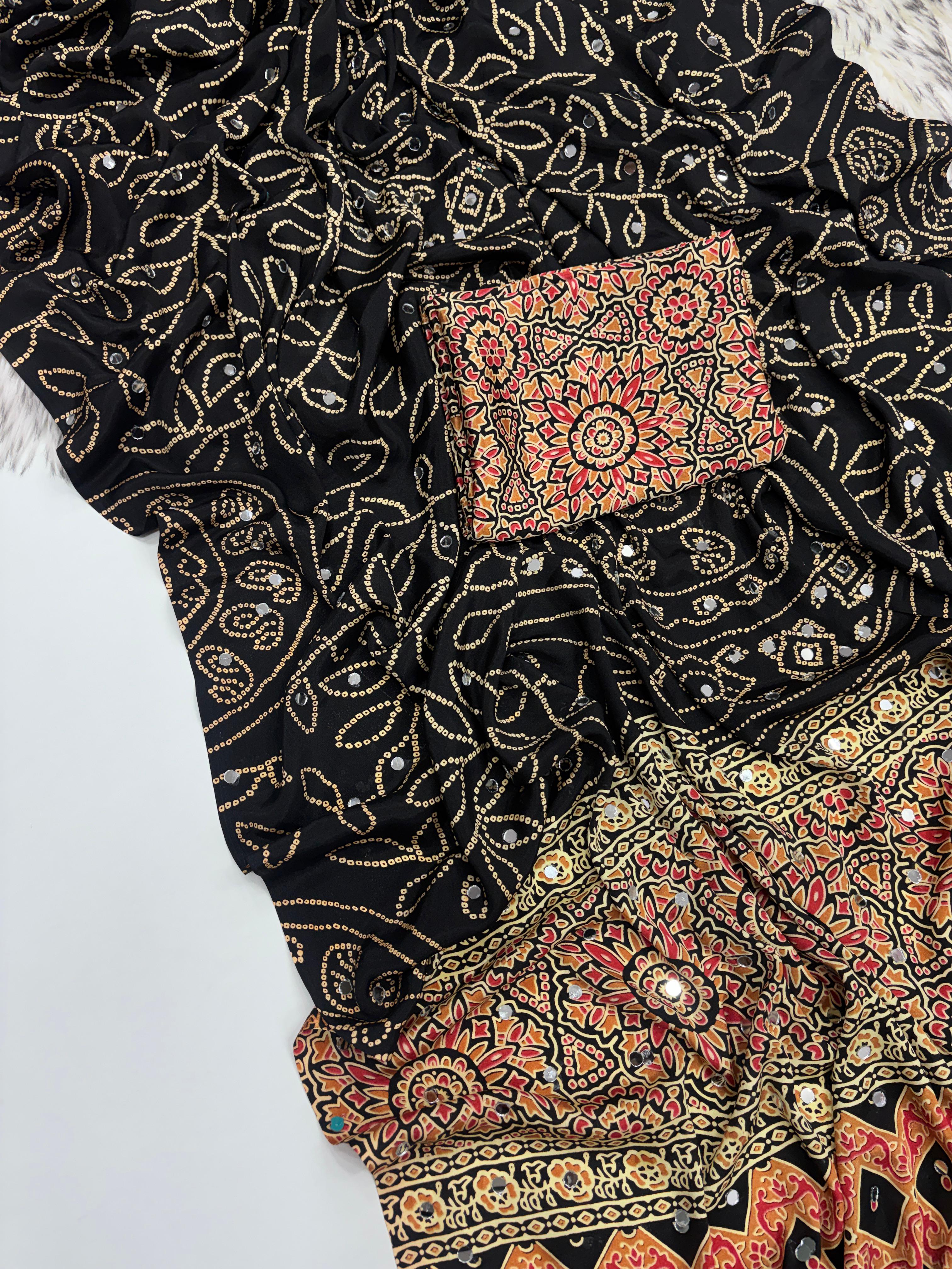 Pure Arjakh Sartin Viscouse Silk Sarees