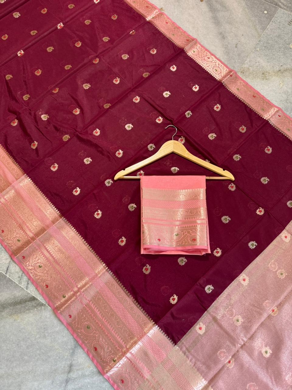 Soft Banarasi Katan Silk Sarees