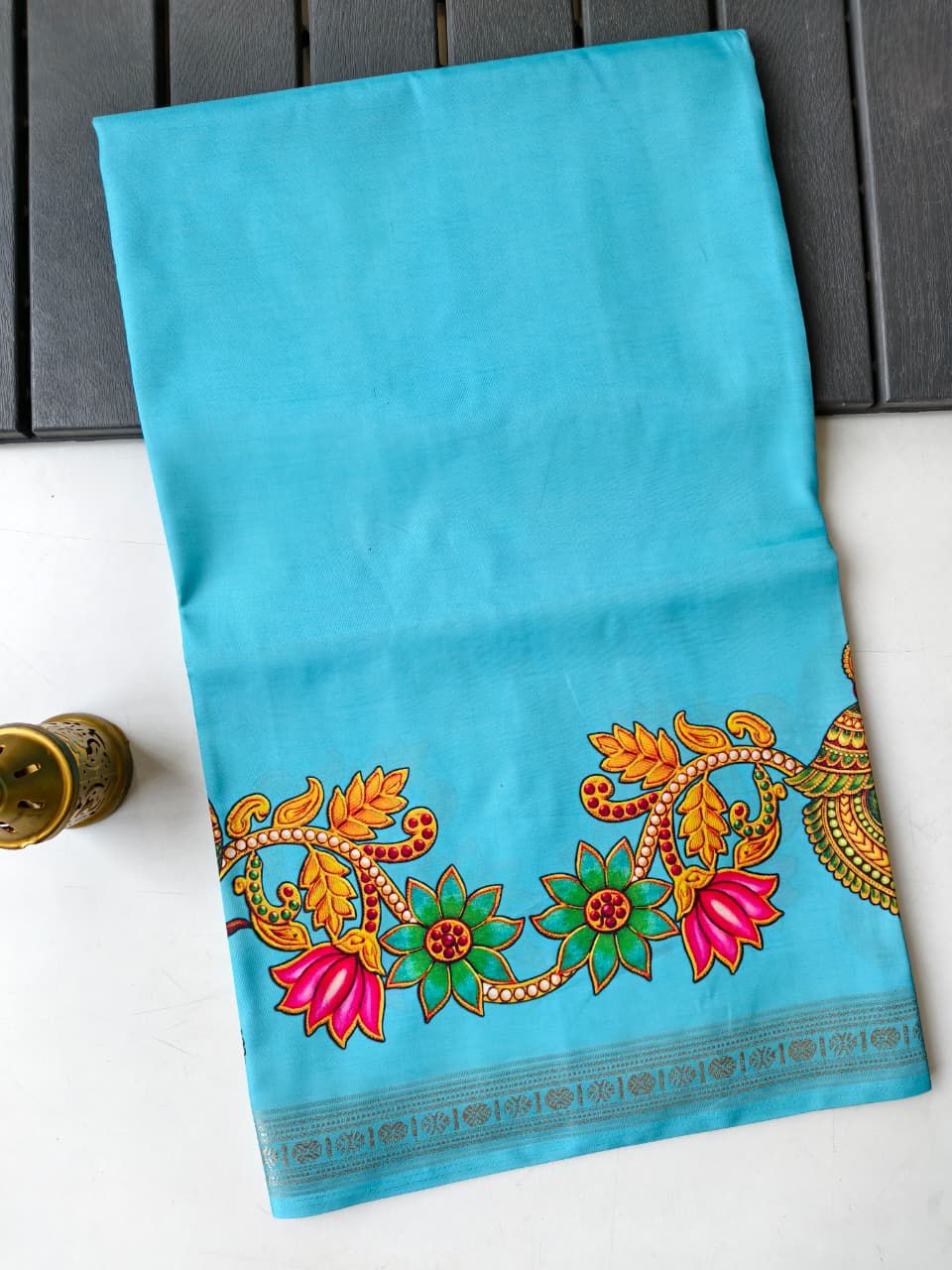 Tanjaore Soft Silk Sarees