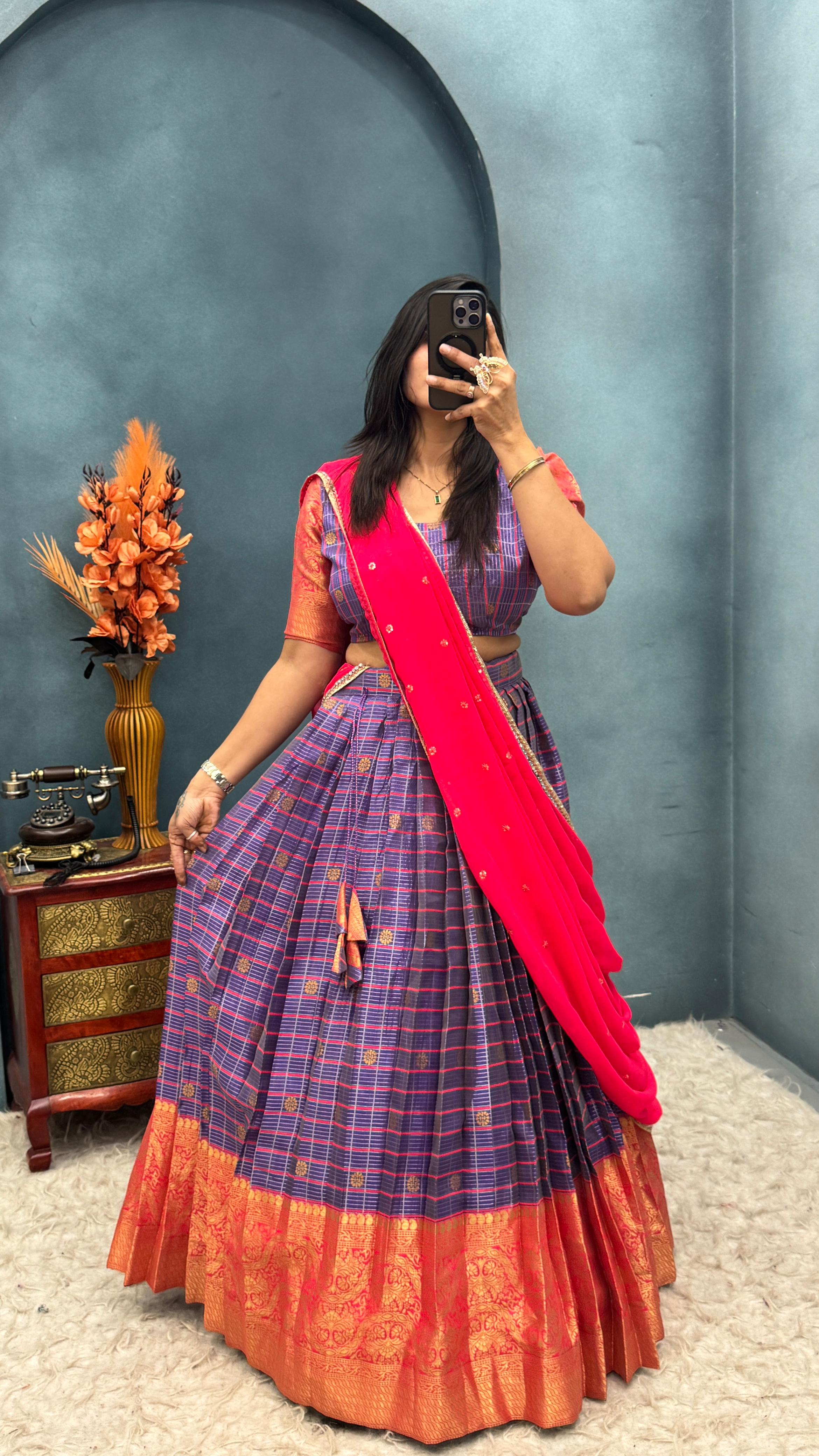 Festive Soft Silk Lehanga