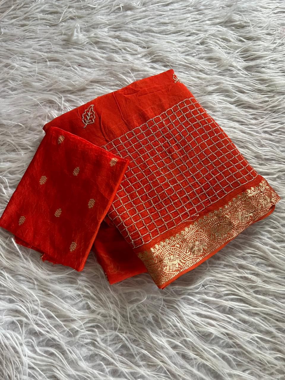 Premium Georgette Sarees