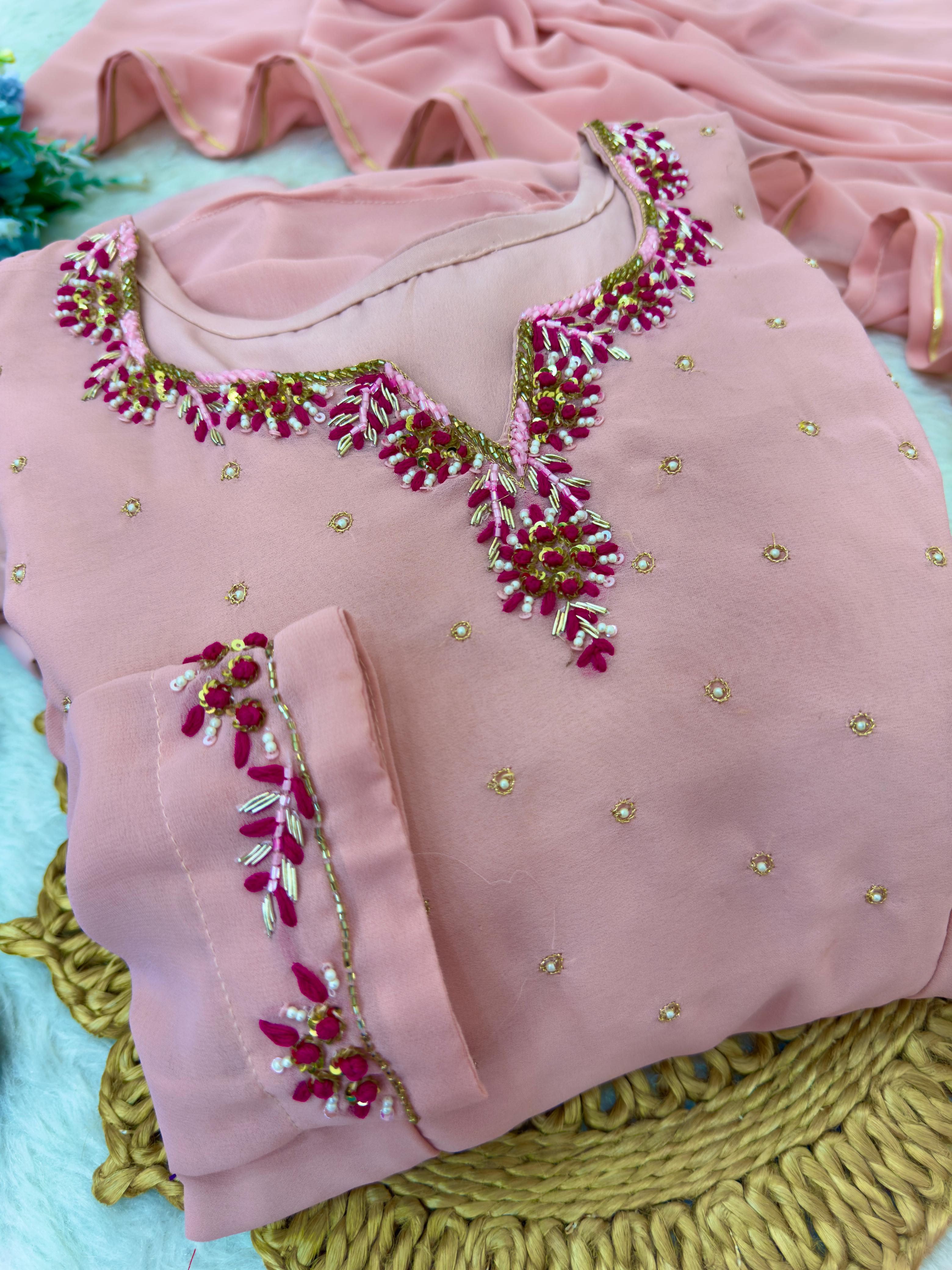 Georgette Anarkali Dress