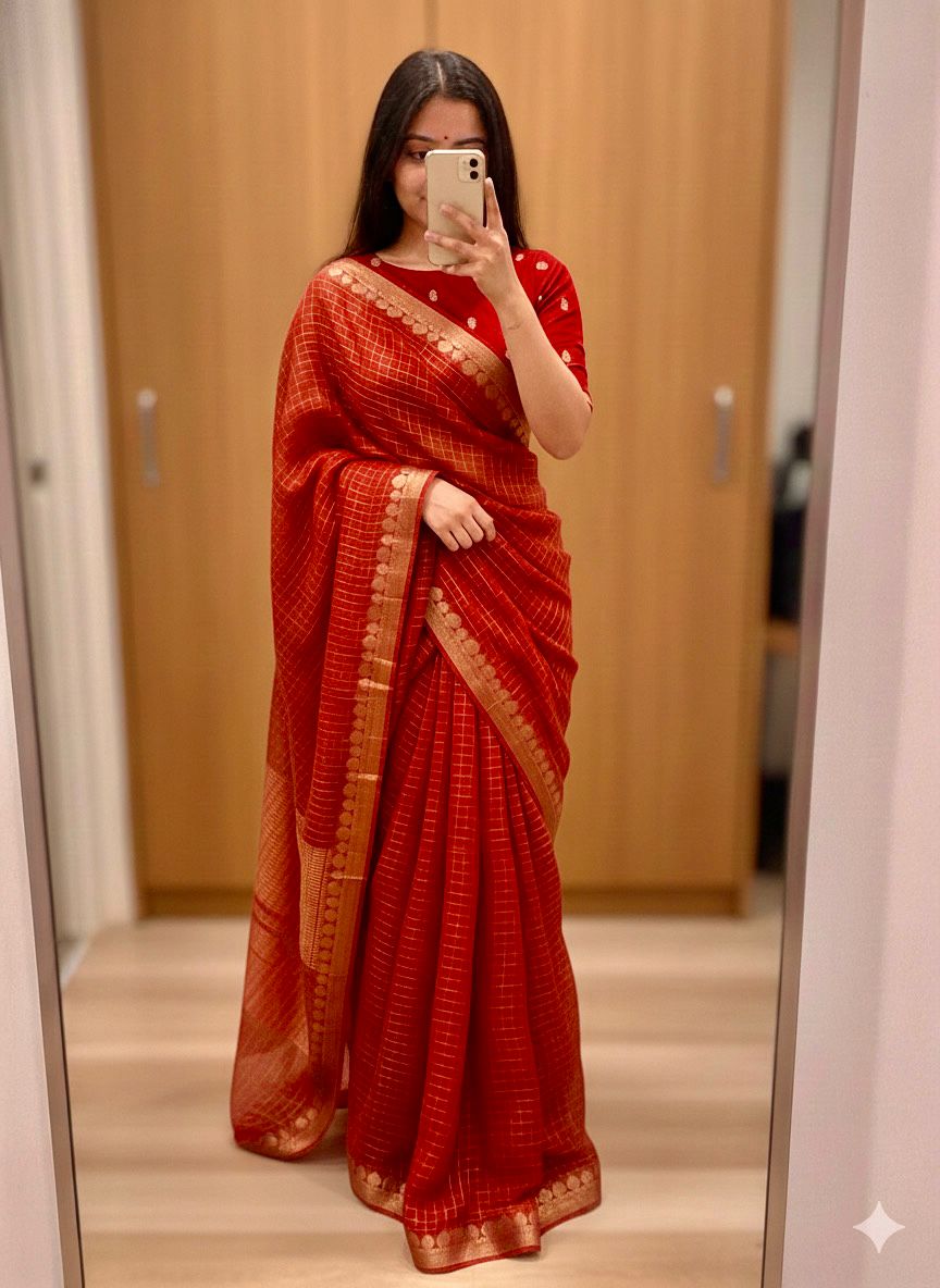 Viscose Georgette Sarees