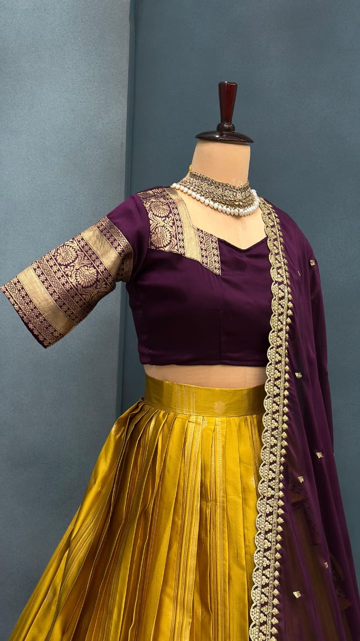 Kanjivaram Silk Lehanga