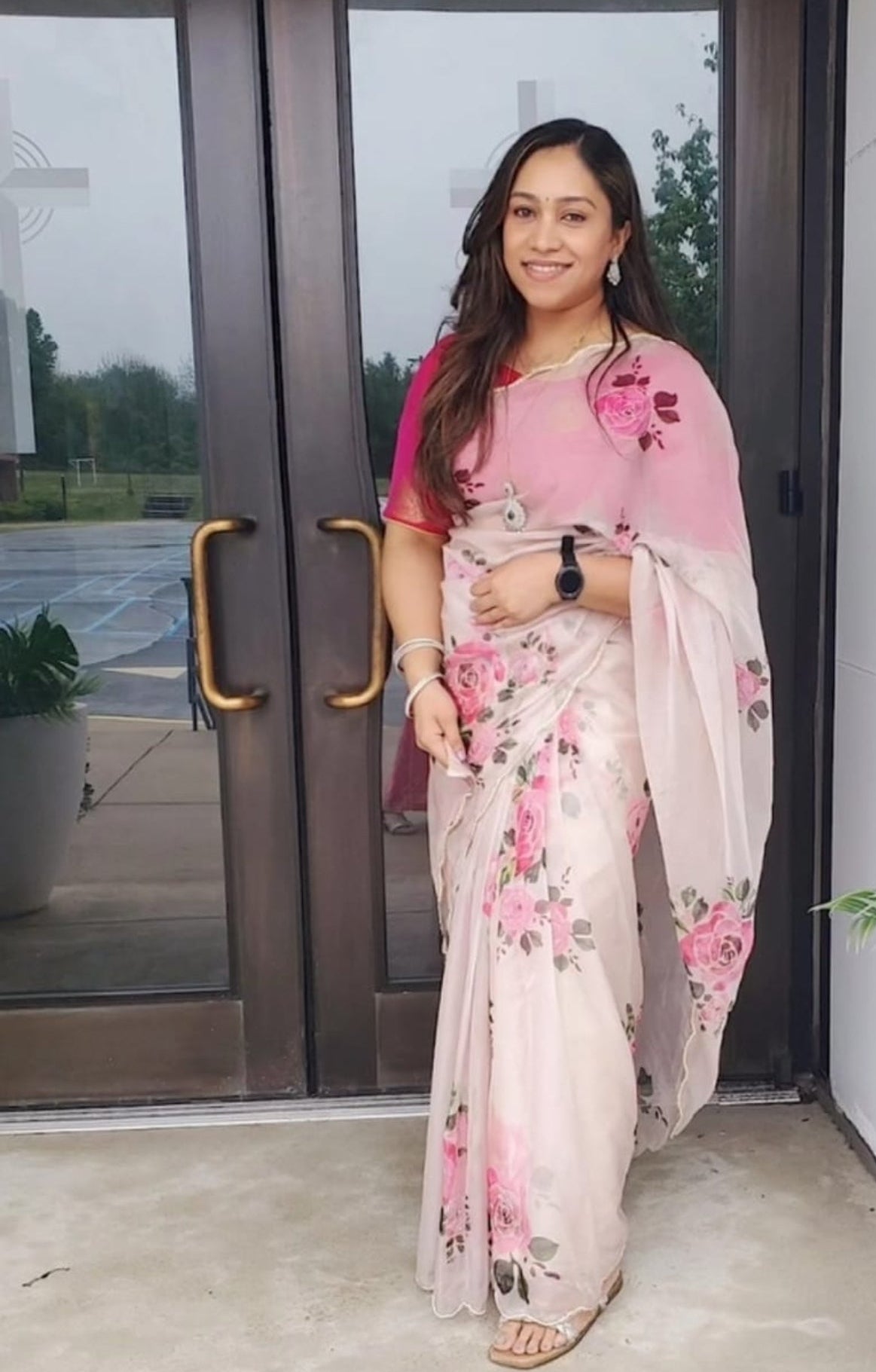 Soft Organza Silk Saree with Premium Work