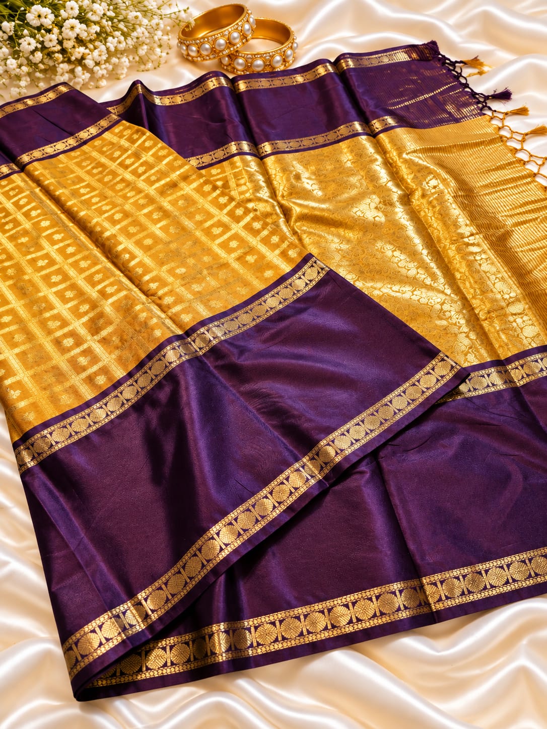Soft Banarasi Katan Silk Saree
