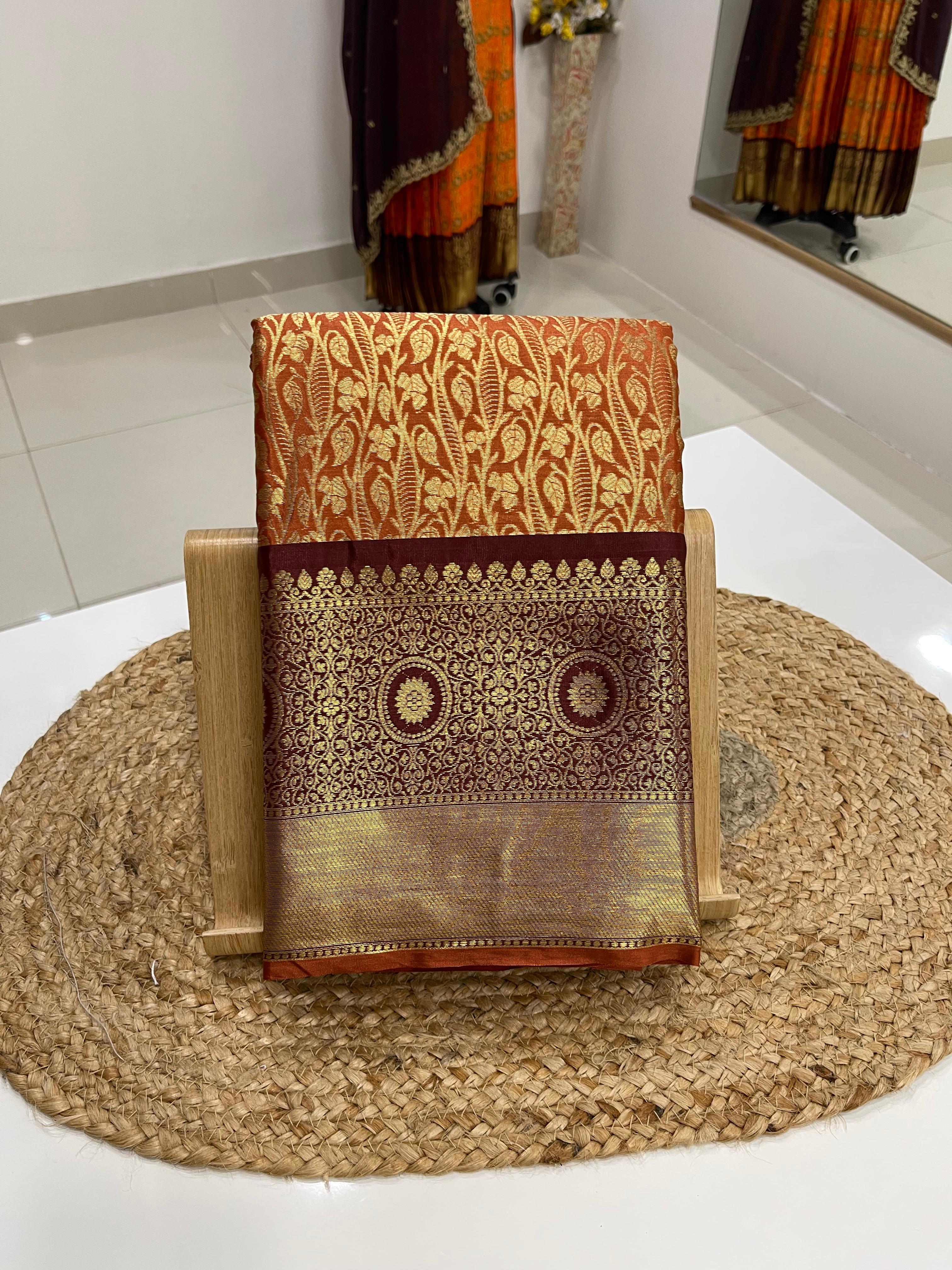 Vintage Sarees in Semi Kanchi