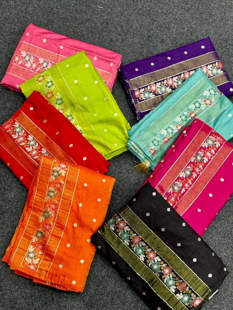 Pure Soft Russian Silk Sarees