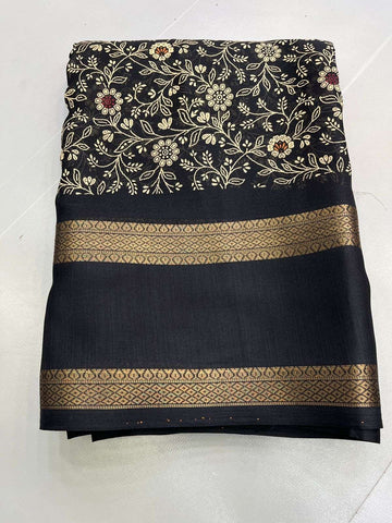 Moss Chiffon Sarees