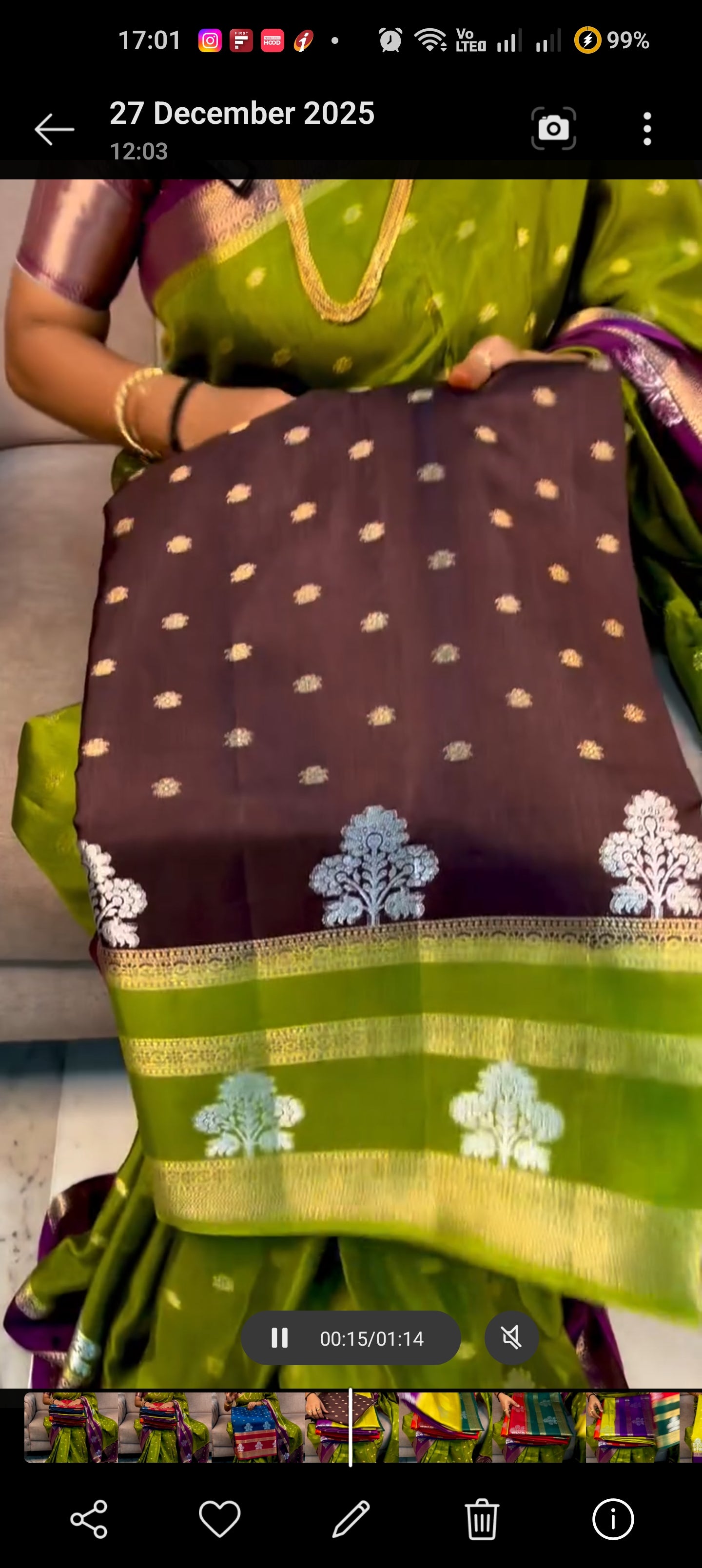 Premium Banarasi Dyble Dupion Soft Silk Sarees