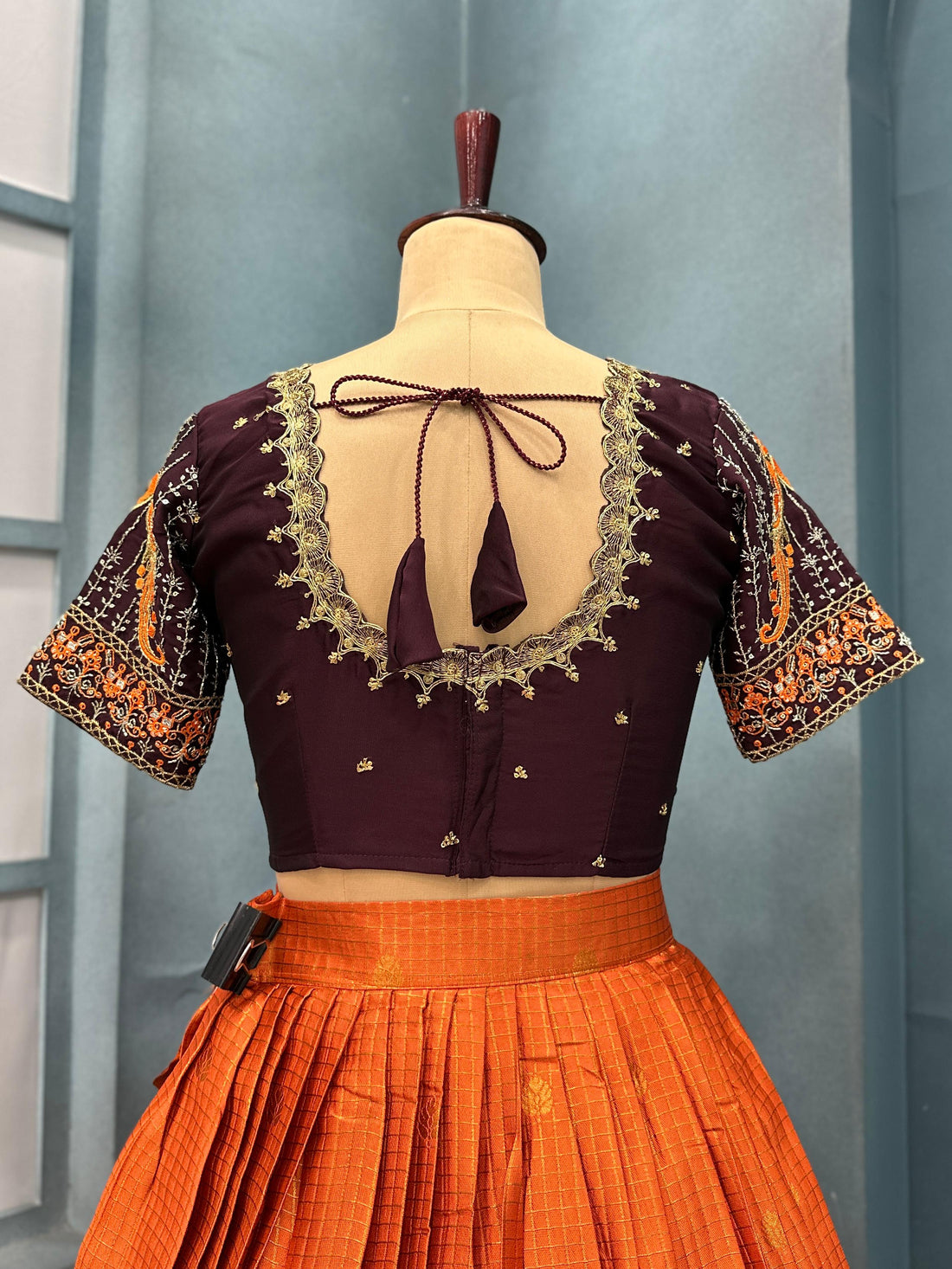 Exclusive Designer Premium Quality Pure Kanjivaram Silk Full Stitched Lehenga