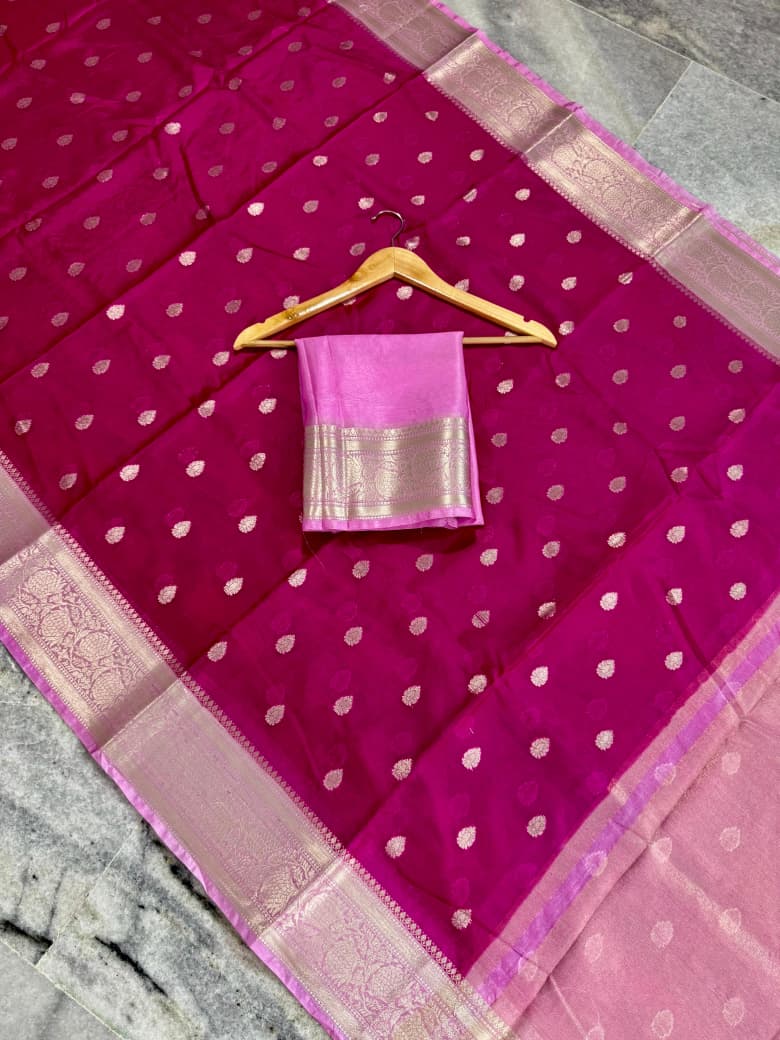 Banarasi soft warm silk saree