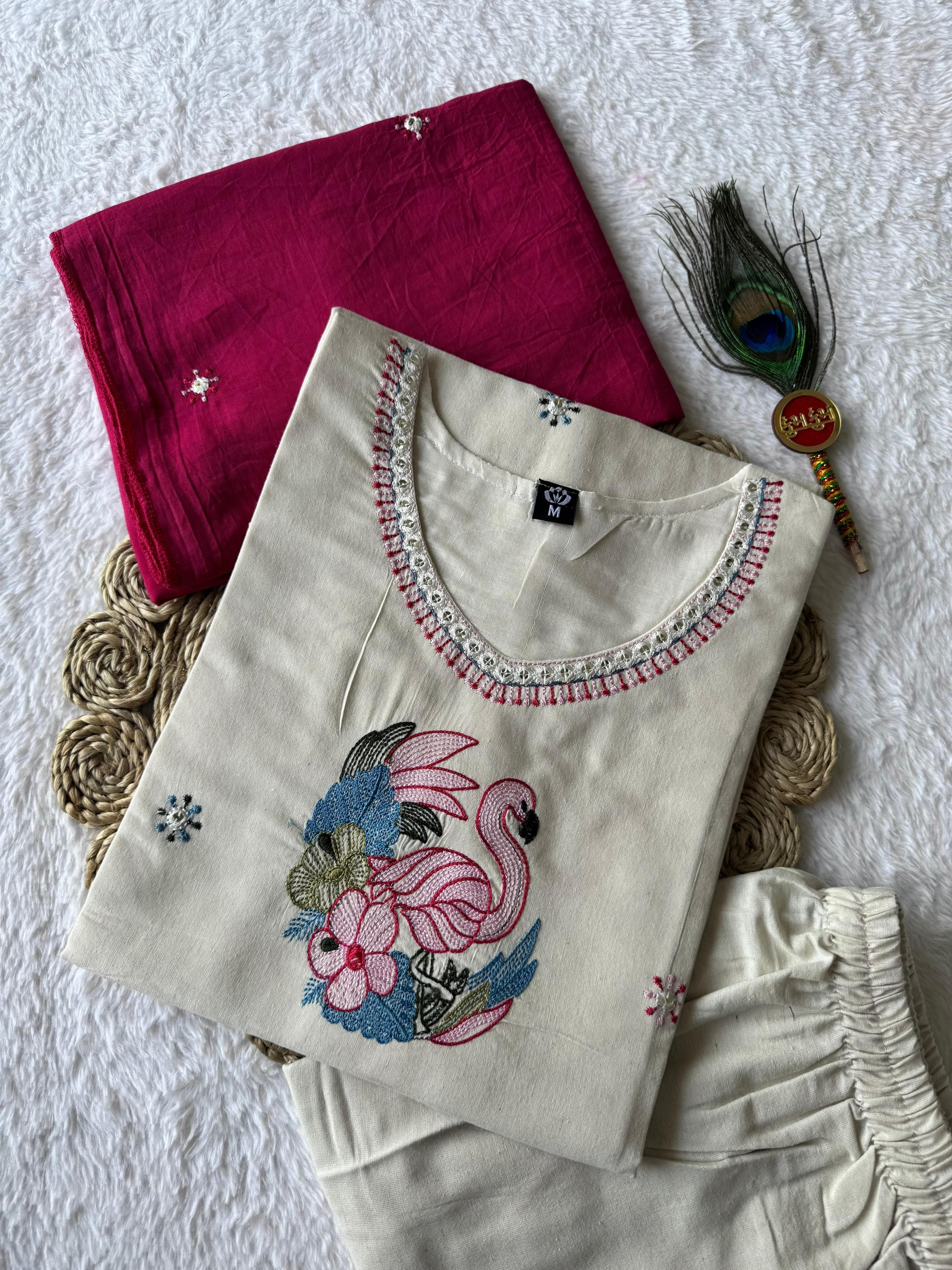 Pure Cotton Kurta Set