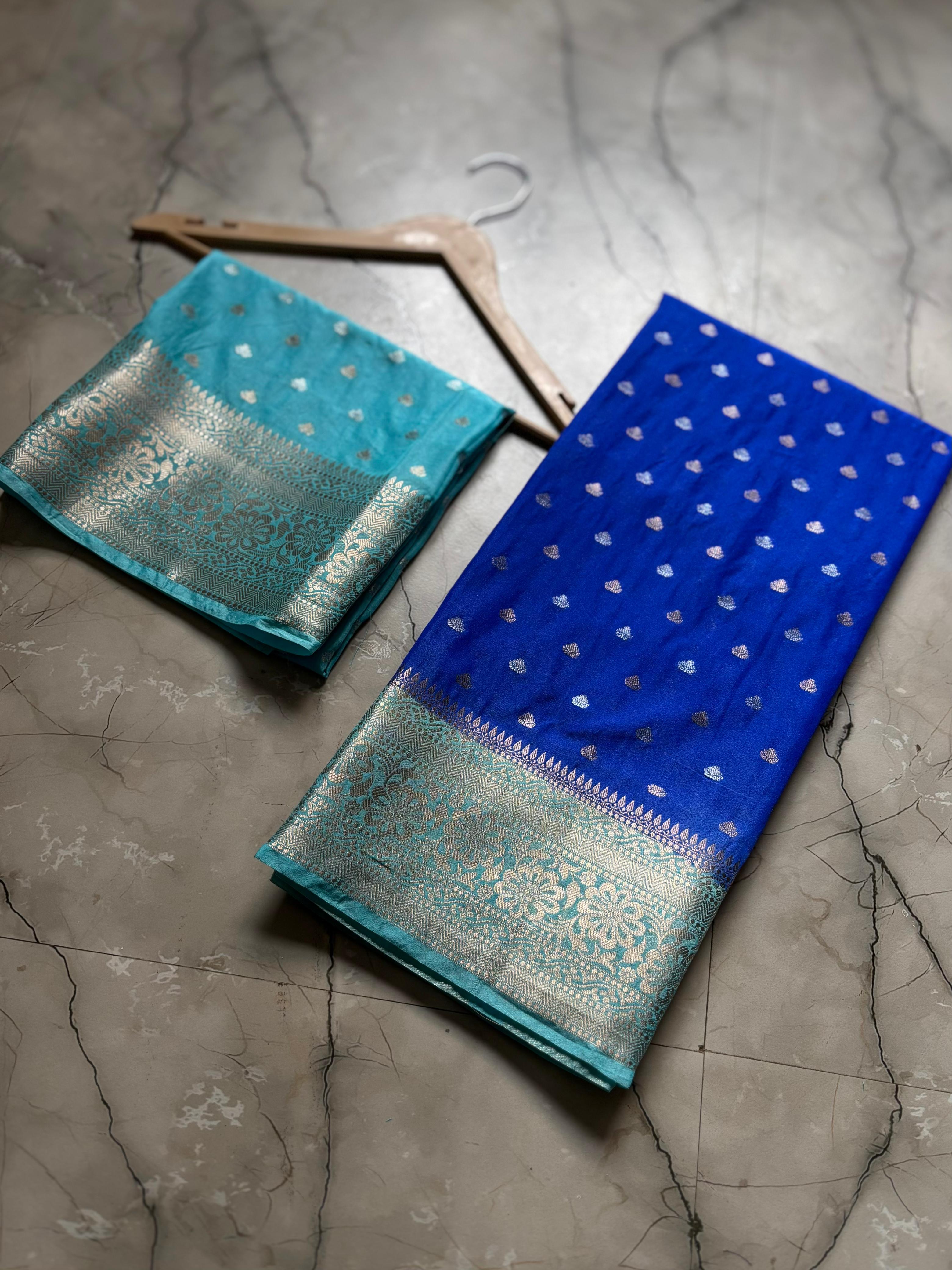 Premium Banarasi Raw Mango Sarees