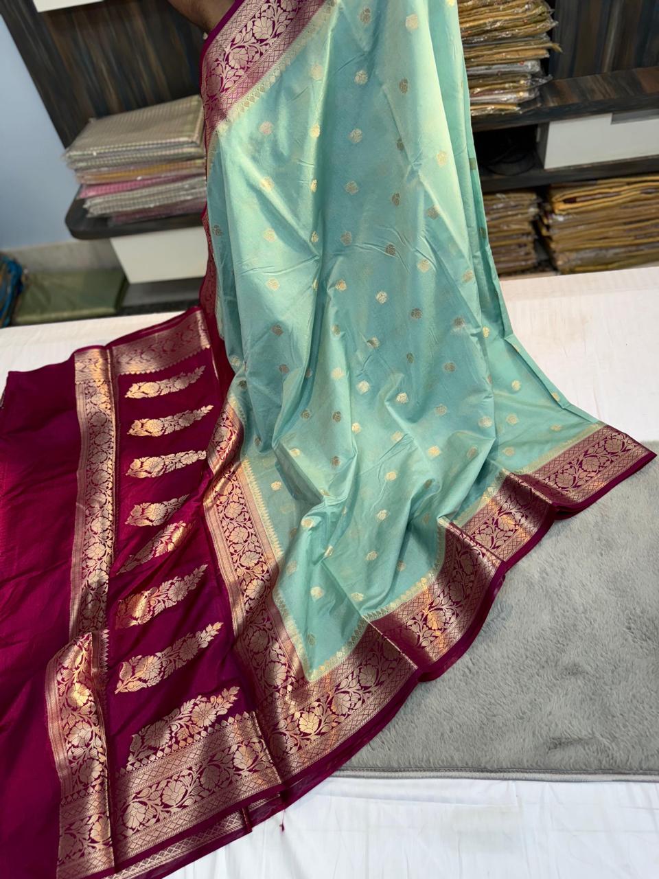 Banarasi Raw Mango Sarees