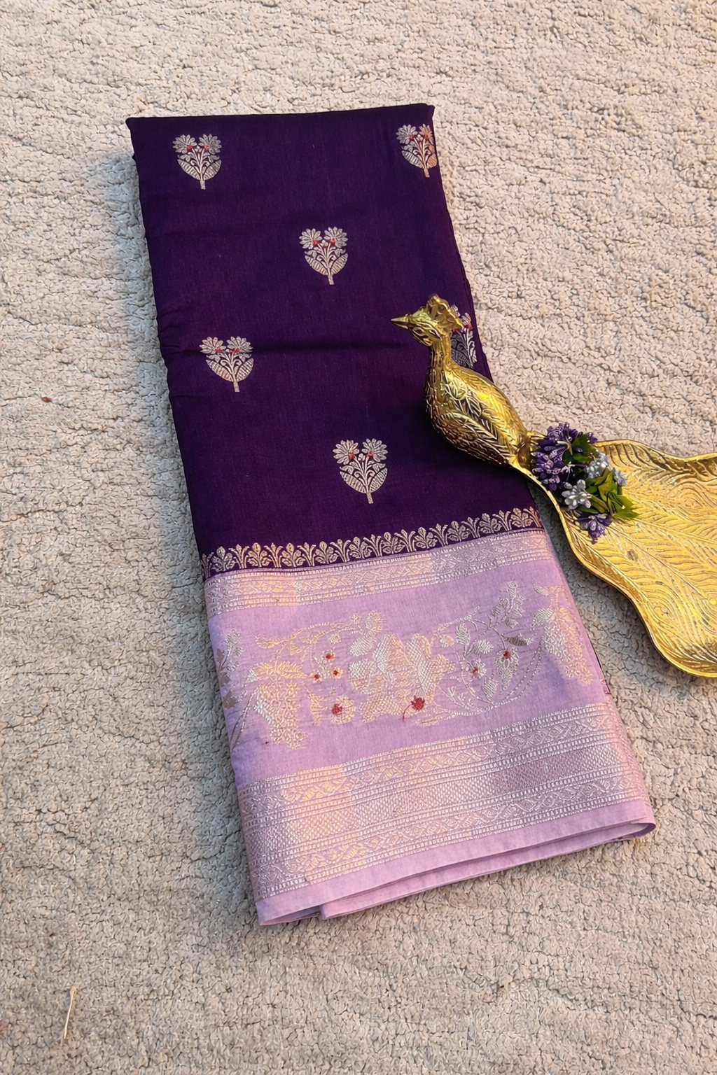 Premium Banarasi Raw Mango Silk Sarees