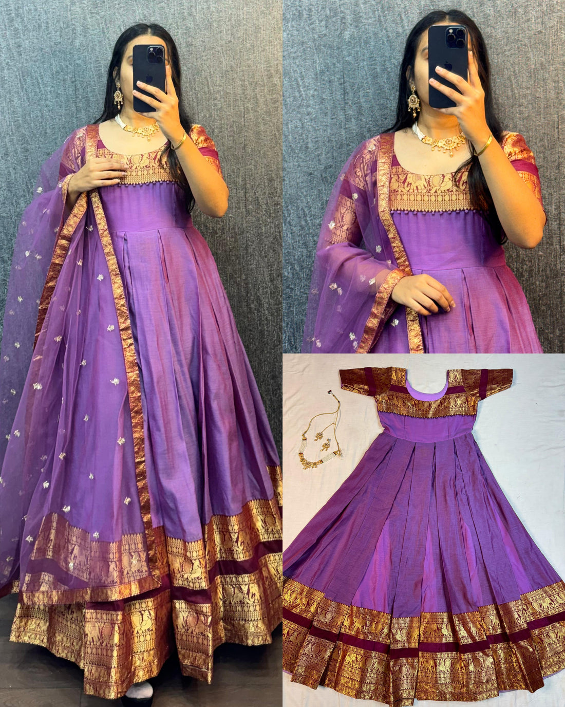 Festive Special Gowns with Duppata