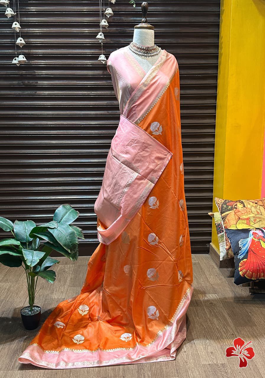 Banarasi Raw Mango Sarees