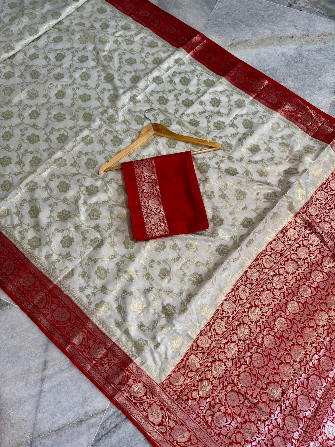 Banarasi Semi Katan Warm Silk Saree