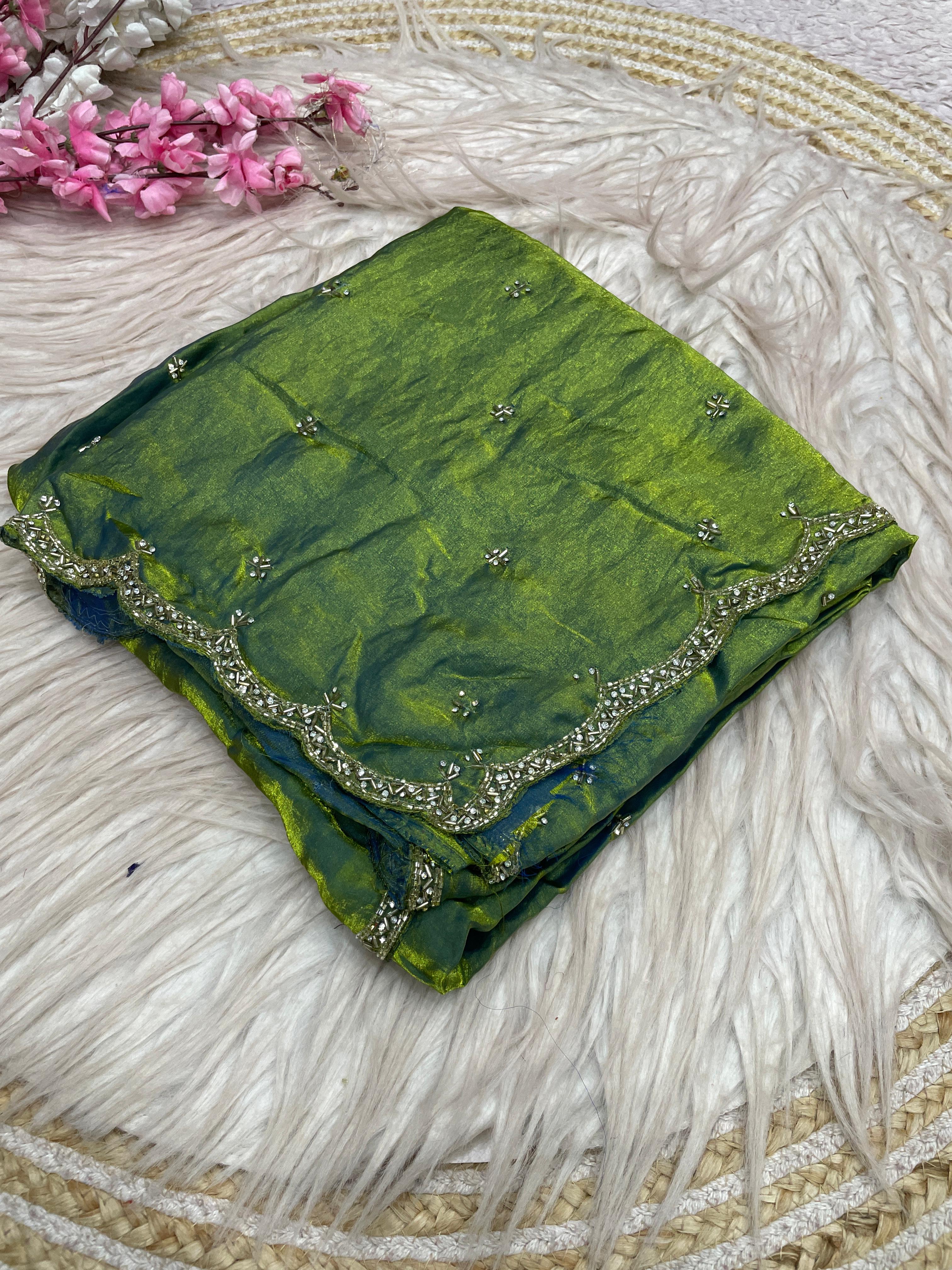 20+ Colors in Celebs Favorite Space Silk Fandy Satin Silk Sarees