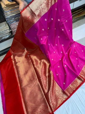 Banarasi Green Raw Mango Sarees