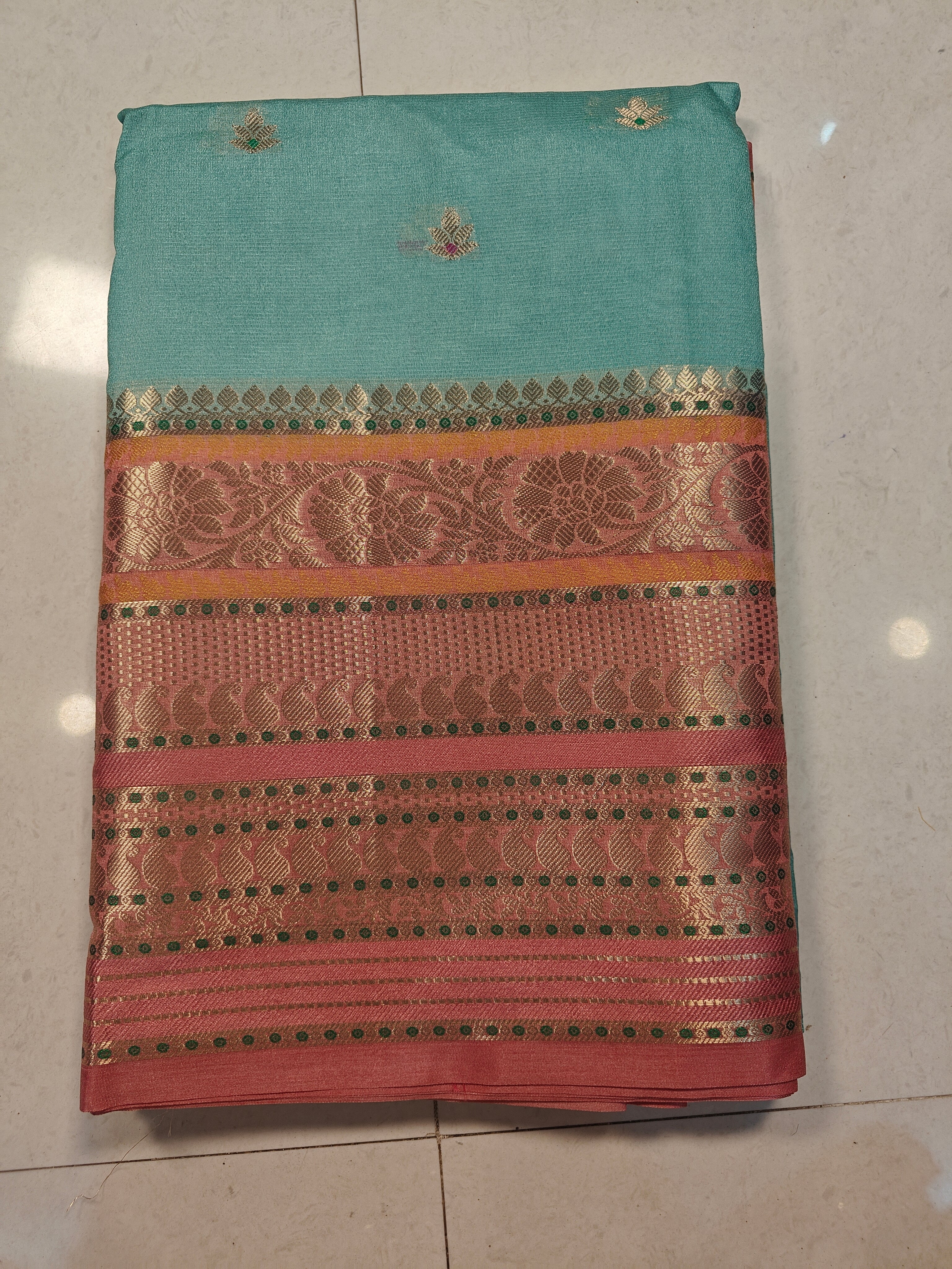 Banarasi Dyble Dupion Soft Silk Sarees