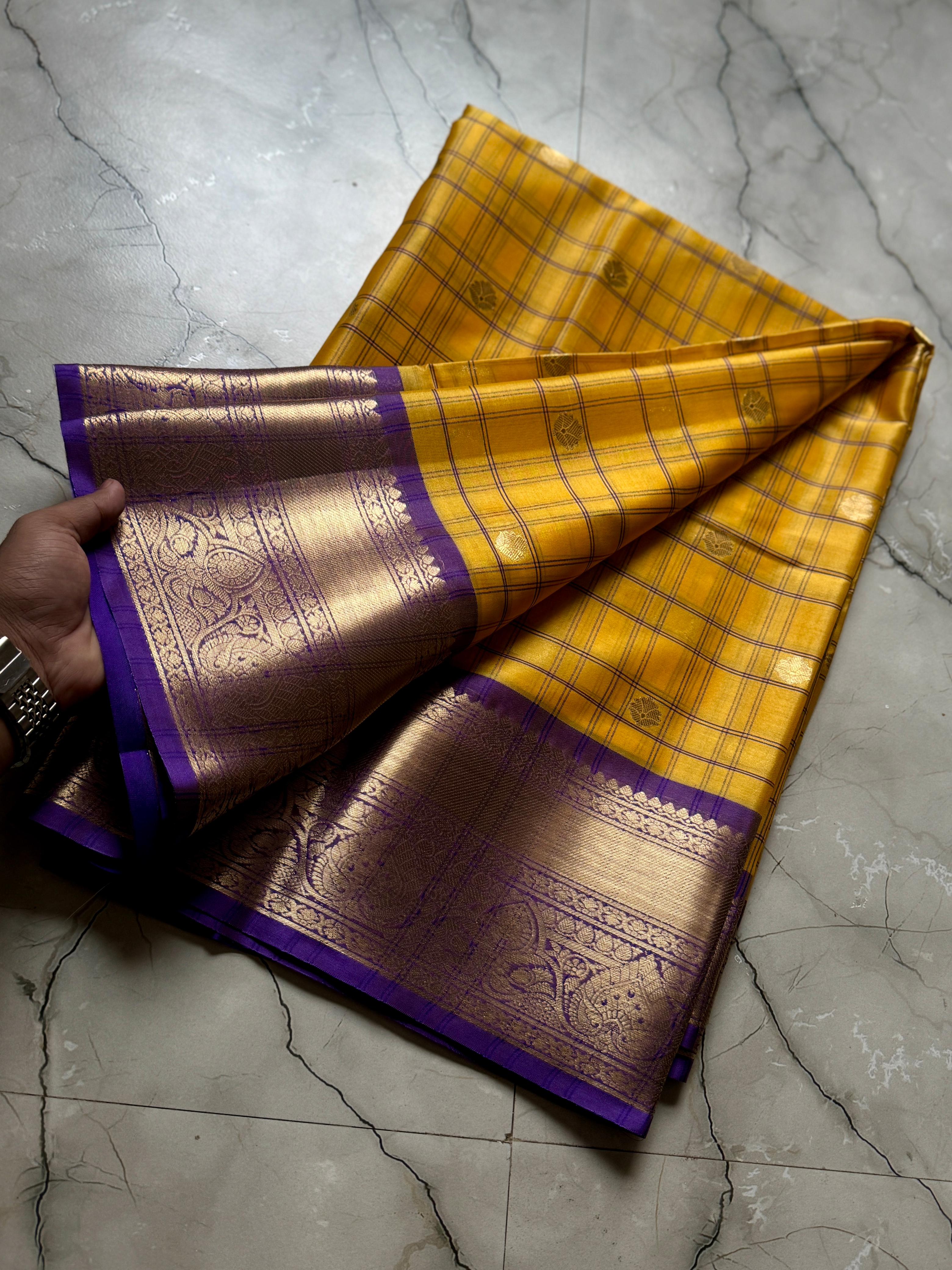 Banarasi Kanchi Soft Silk Saree