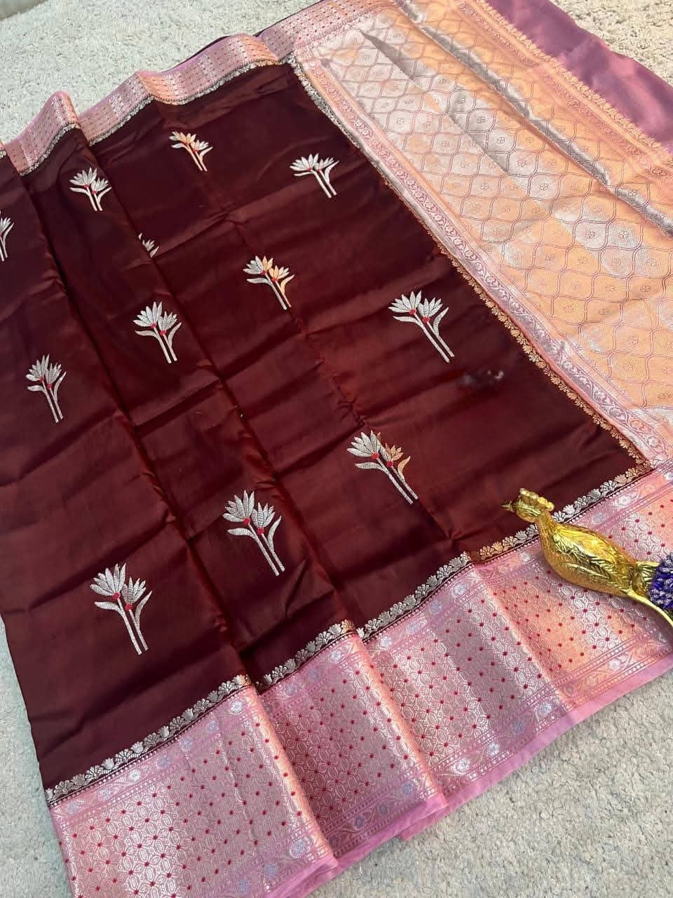 Banarasi Katan Soft Silk Sarees
