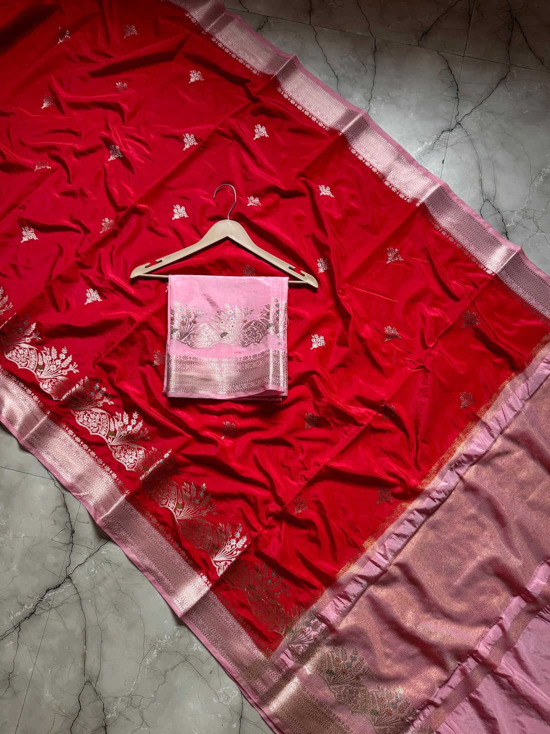 Handloom Raw Mango Silk Sarees