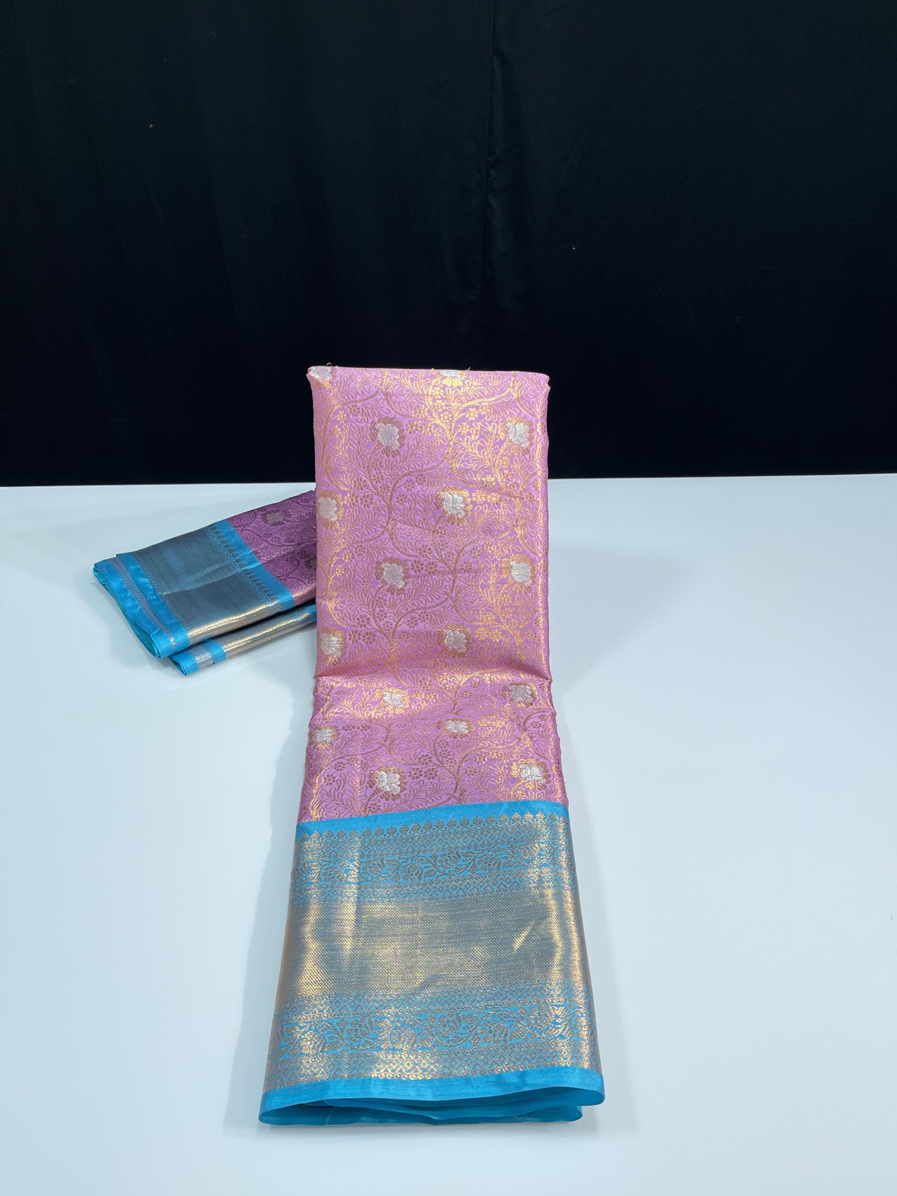 Light Weight Semi Kanchipattu Sarees