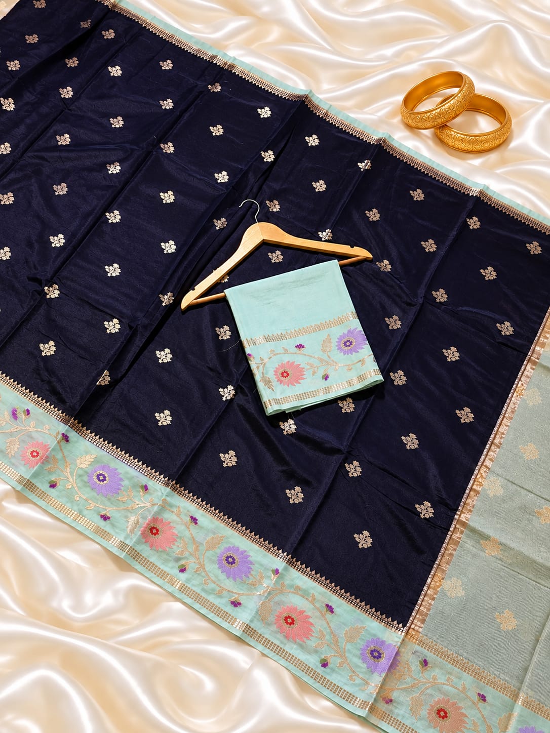 Premium Banarasi Katan Silk Soft Fab Sarees 