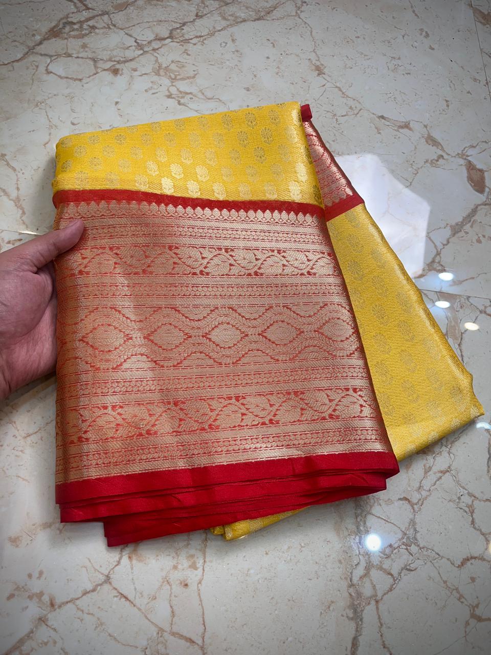 Banarasi Kanjivaram Soft Silk Saree