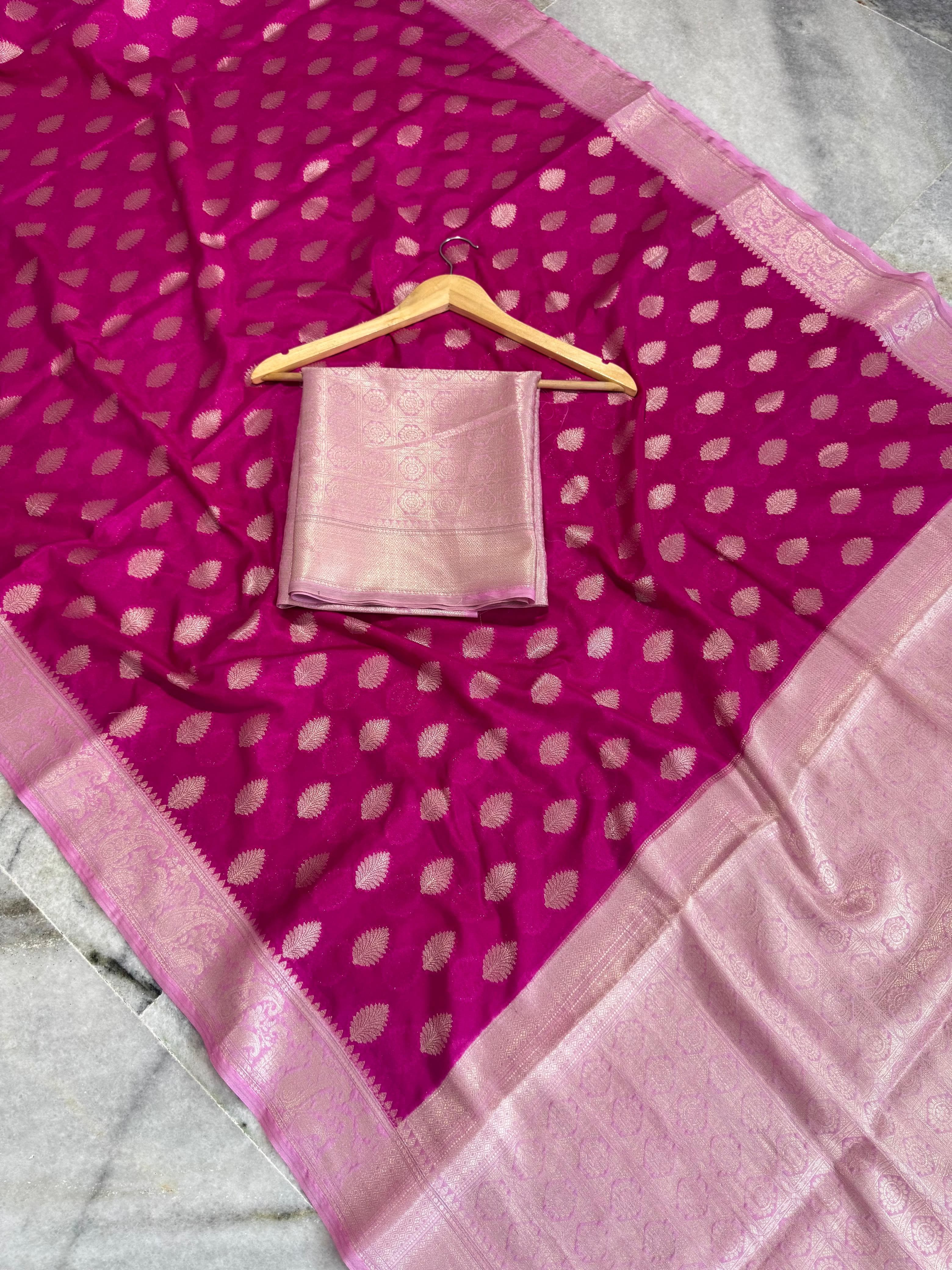 Soft Banarasi Warm Silk Sarees
