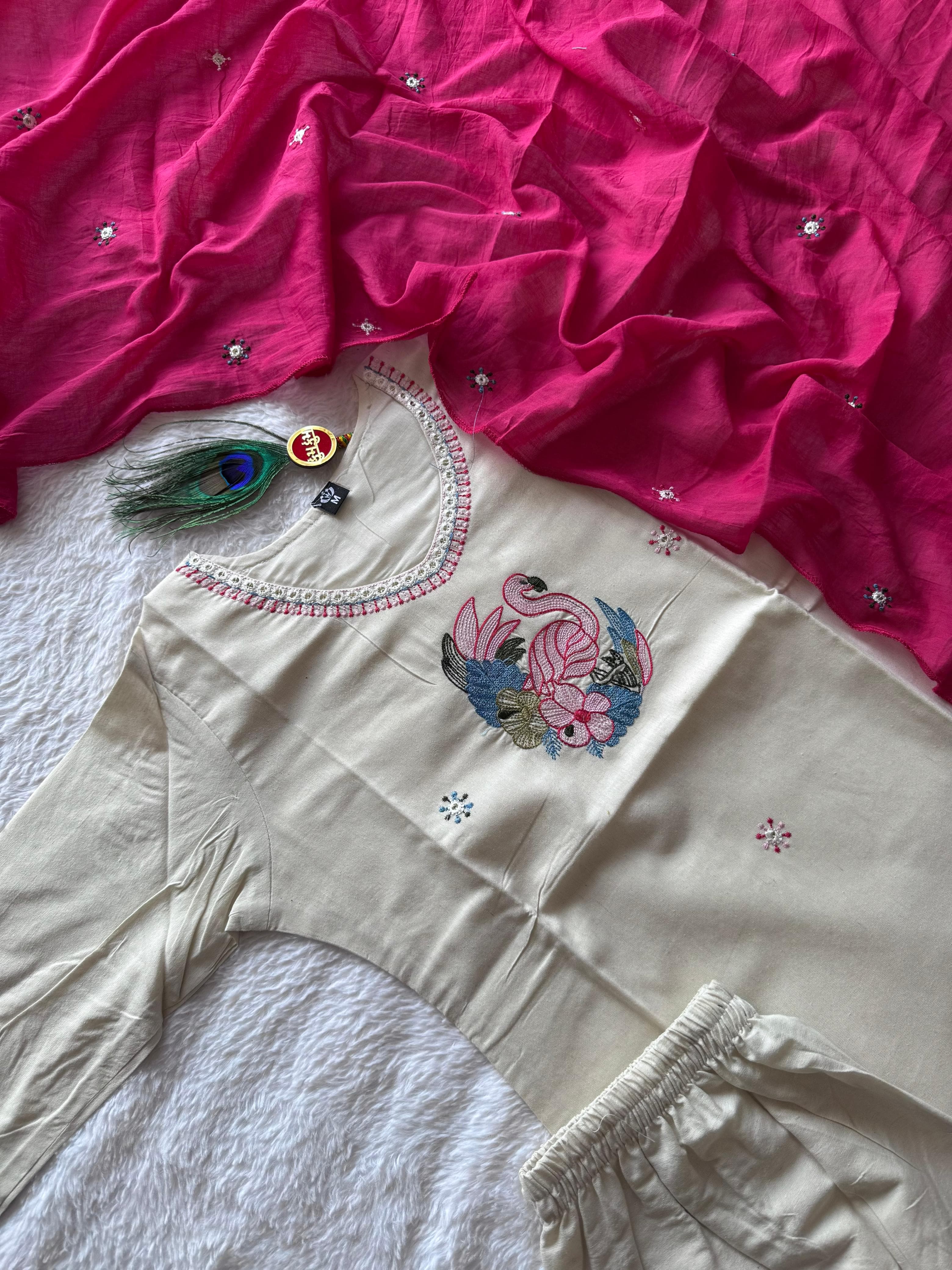 Pure Cotton Kurta Set