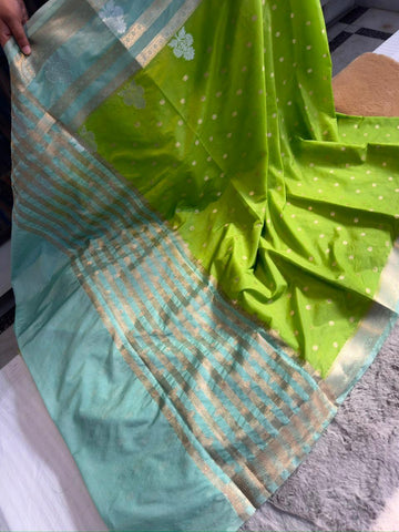 Premium Banarasi Dyble Dupion Soft Silk Sarees