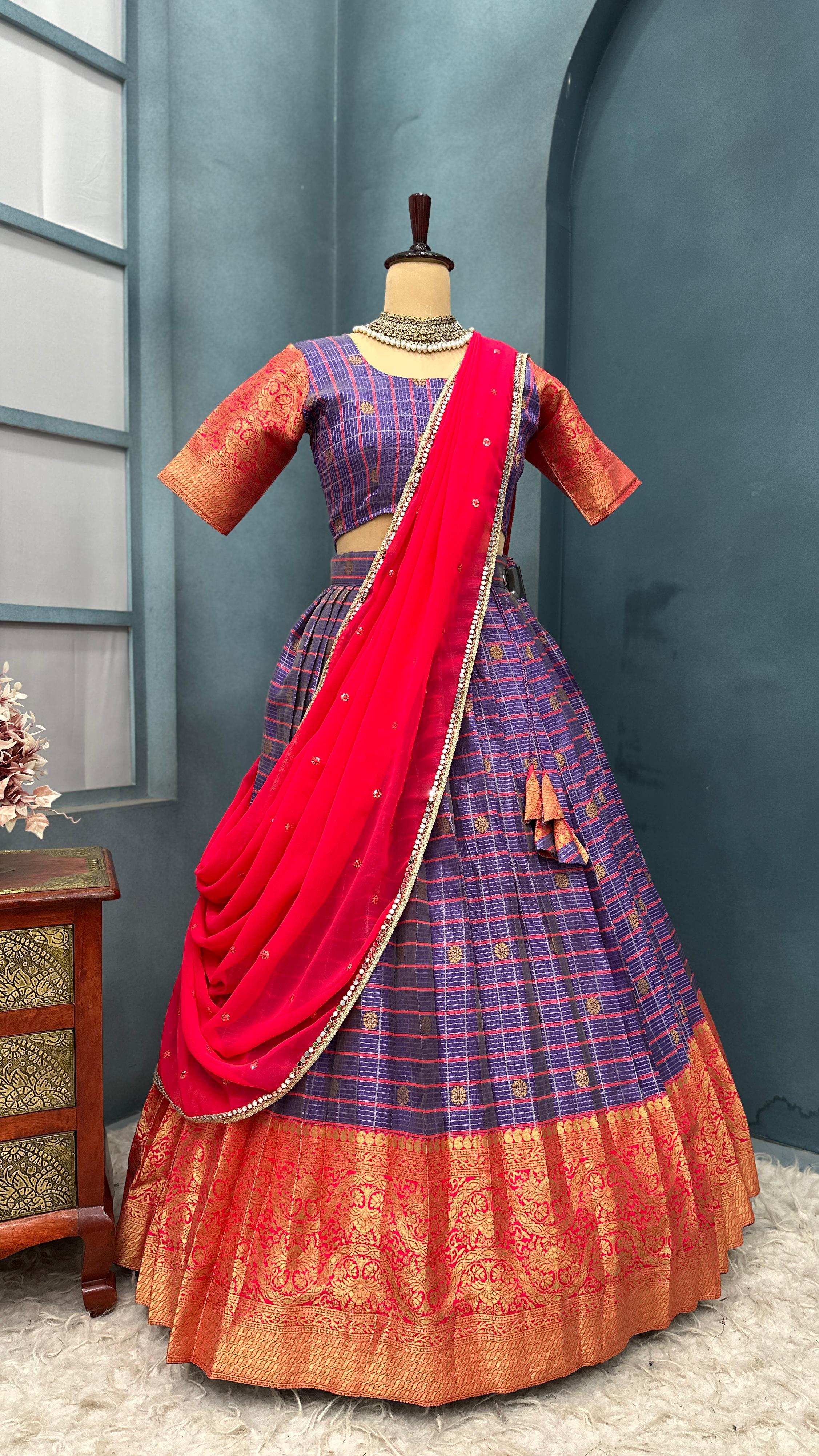 Festive Soft Silk Lehanga